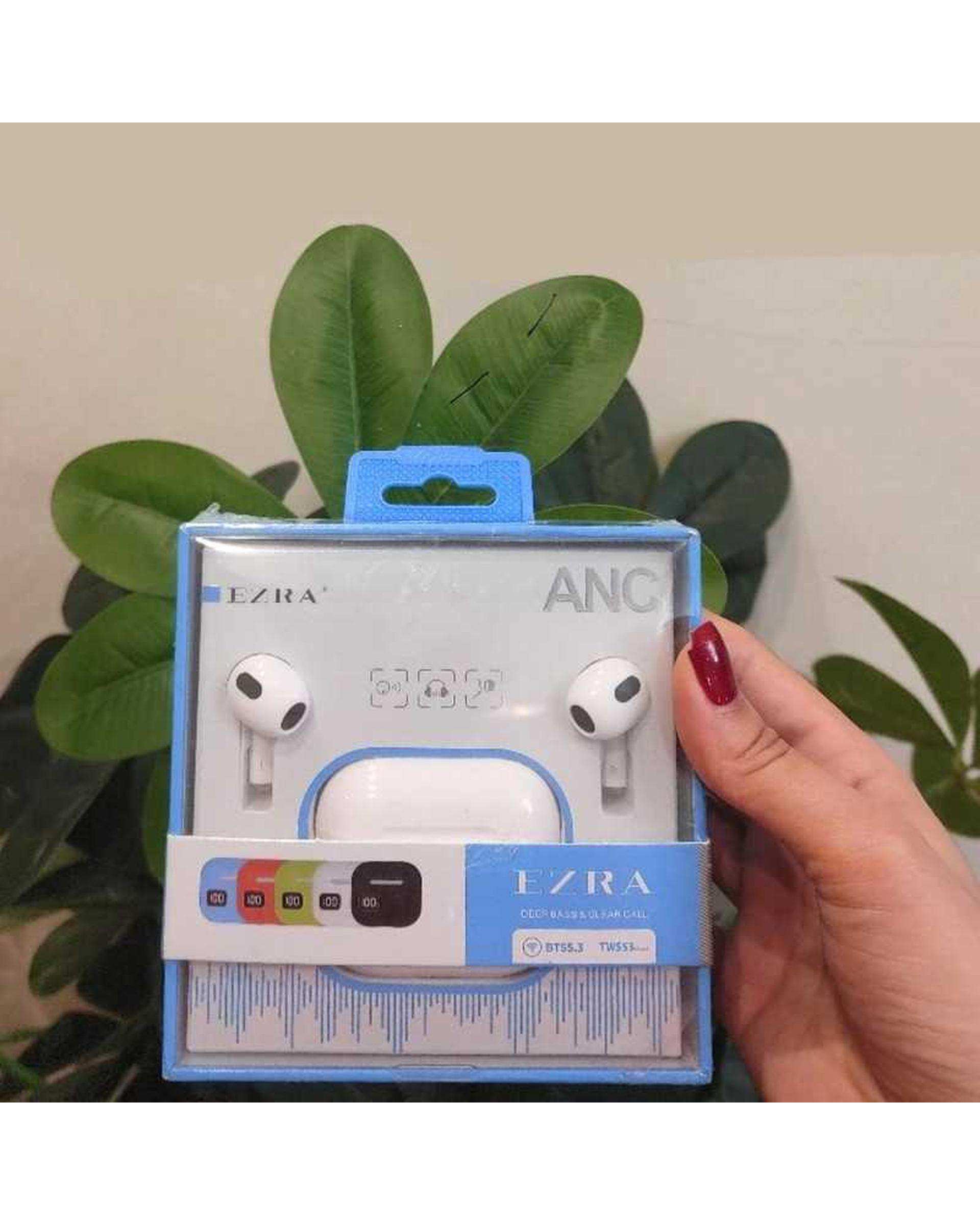 هندزفری بلوتوثی سفید آزرا EZRA مدل TWS53
