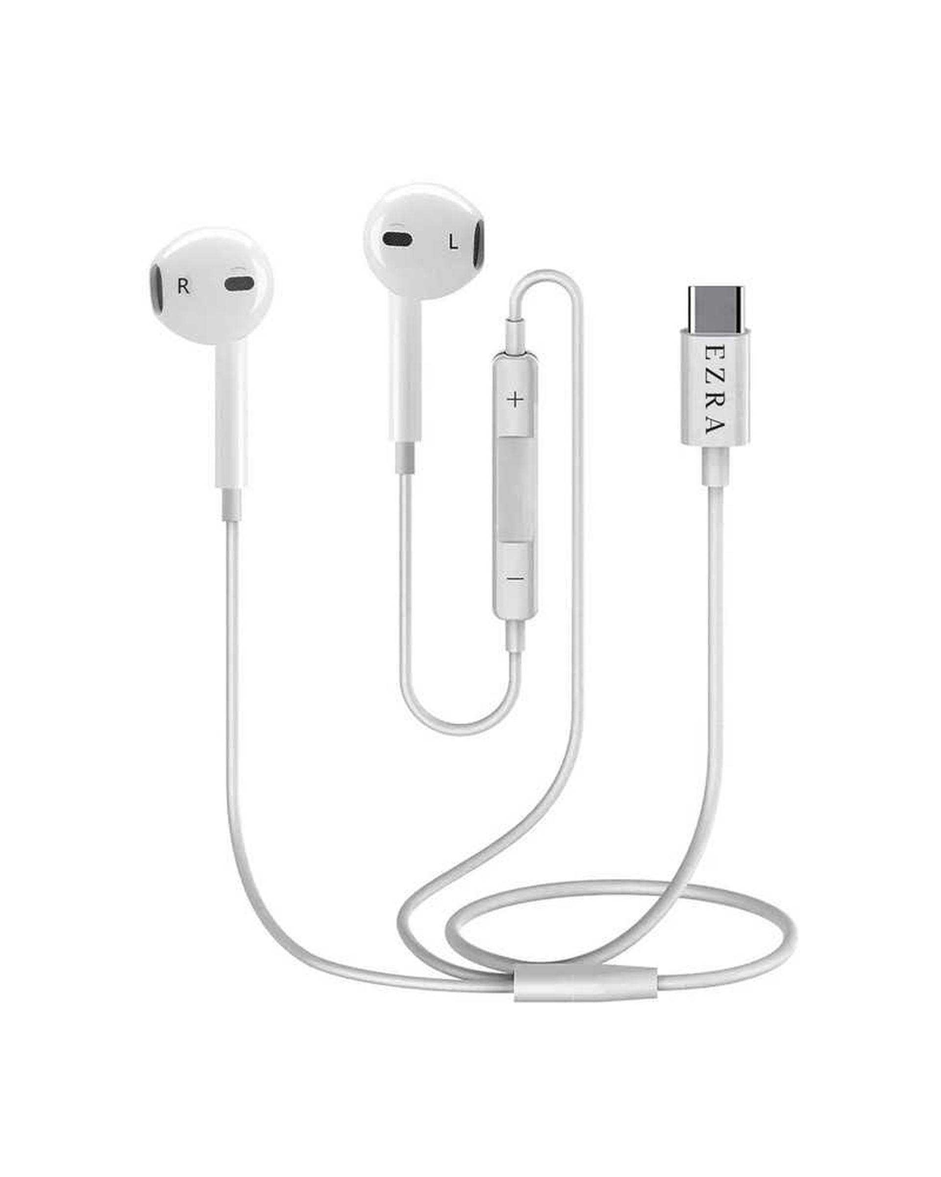 هندزفری سیمی سفید آزرا EZRA مدل EP119