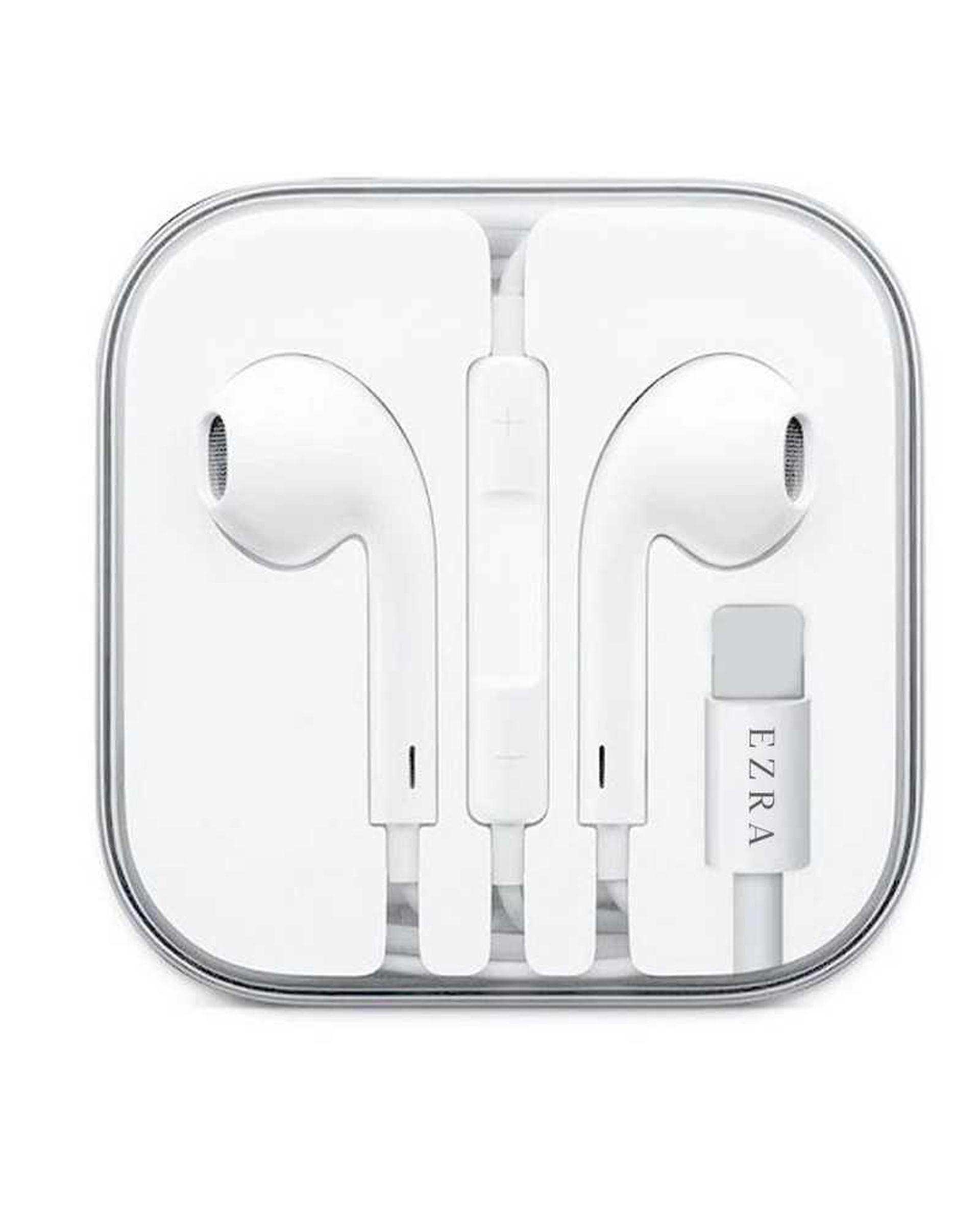 هندزفری سیمی سفید آزرا EZRA مدل EP119