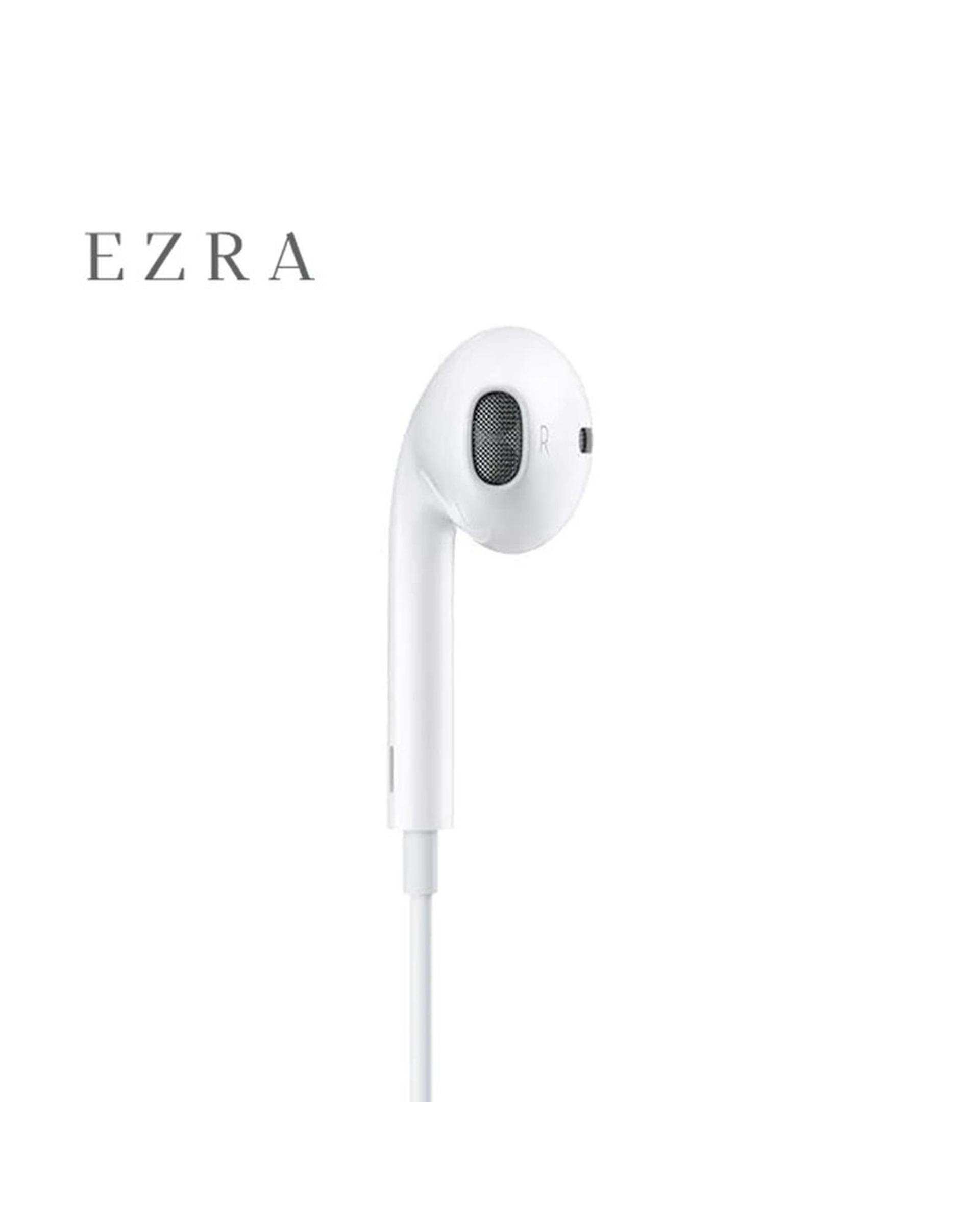 هندزفری سیمی سفید آزرا EZRA مدل EP119