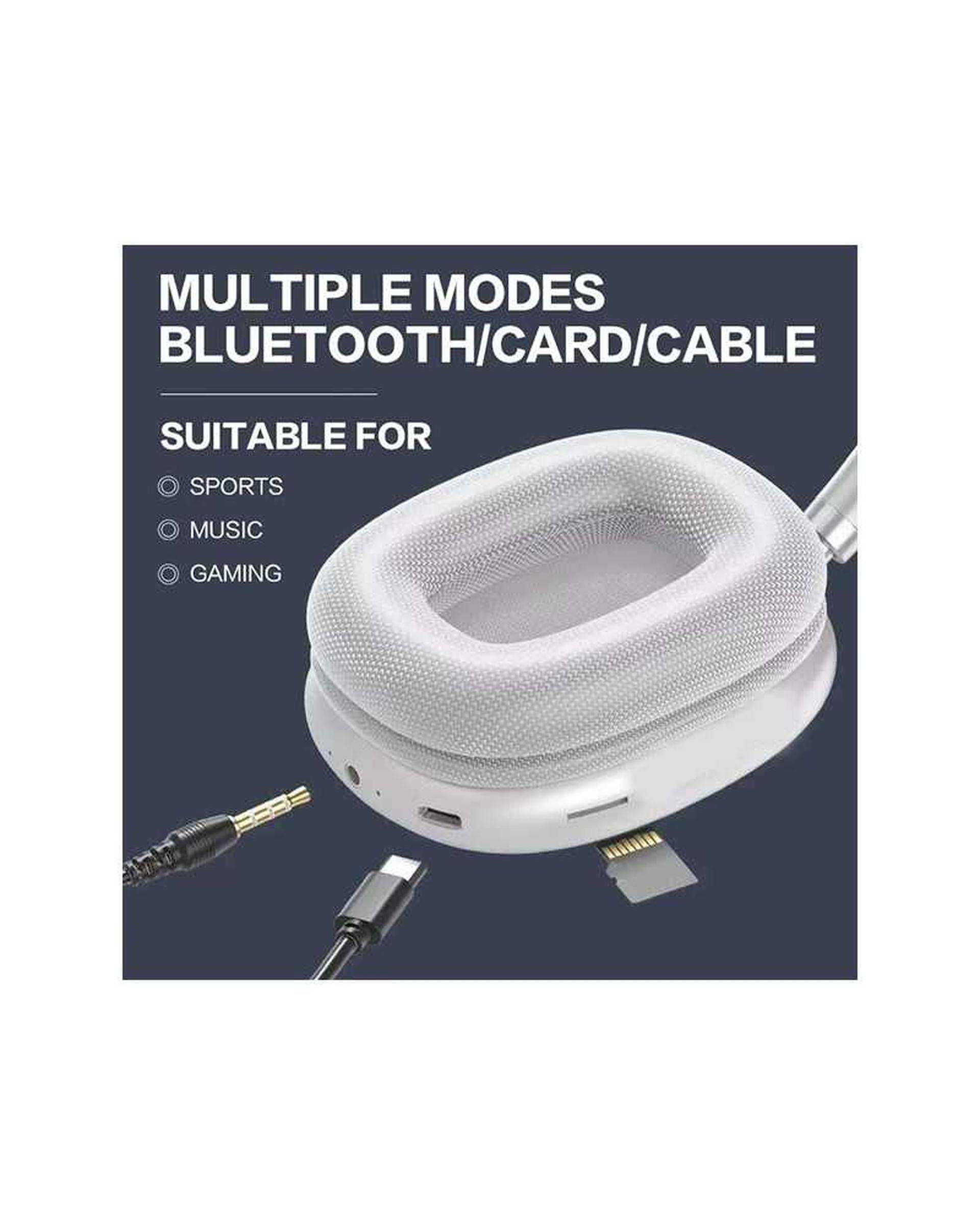 هدست بی سیم سفید آزرا Ezra مدل BW87