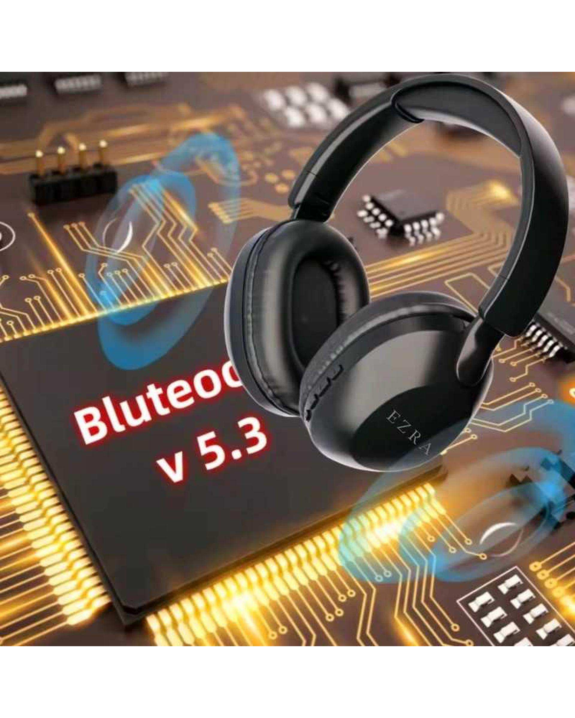 هدست بی سیم مشکی آزرا EZRA مدل BW84