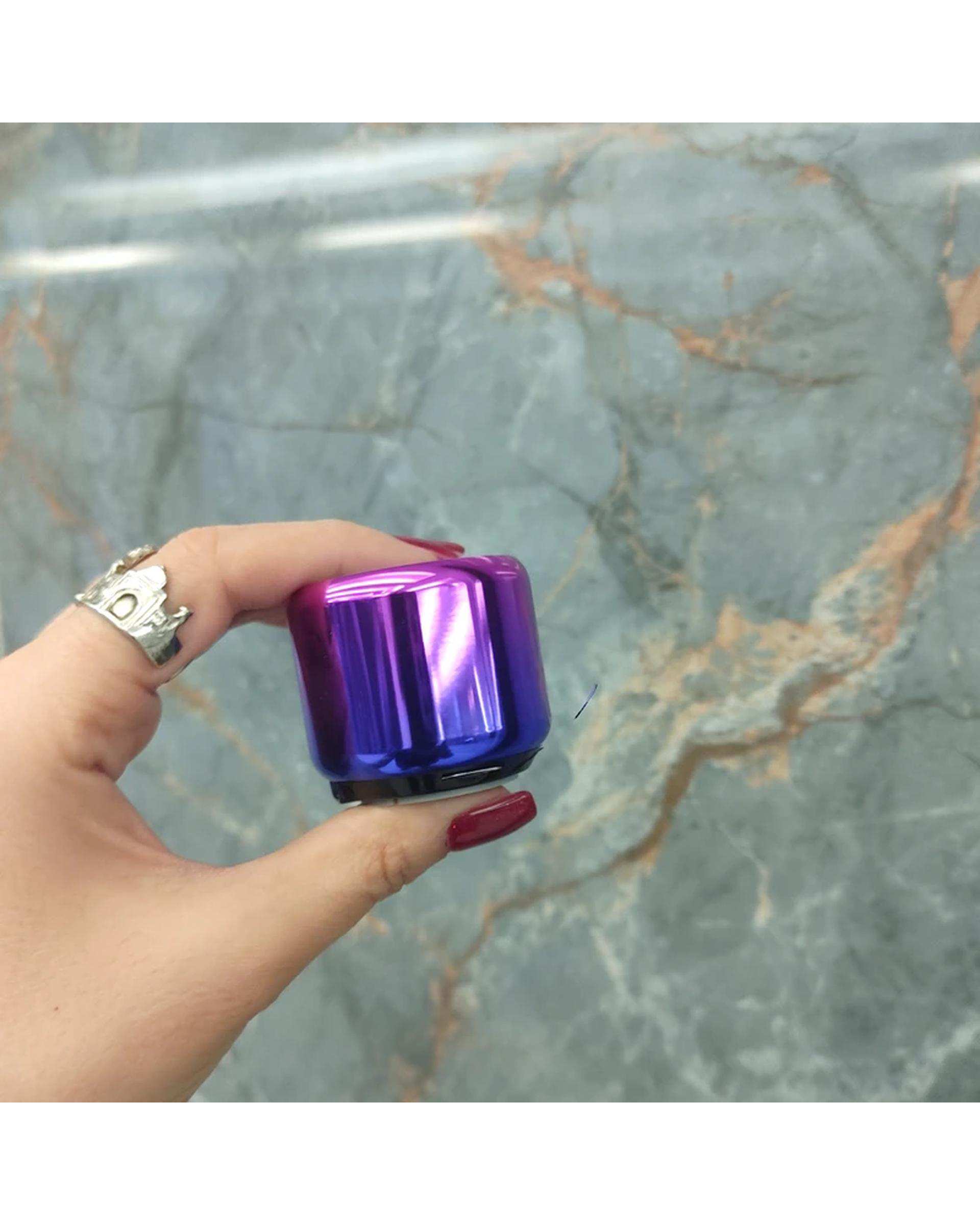 اسپیکر بلوتوثی بنفش آزرا EZRA مدل NL95