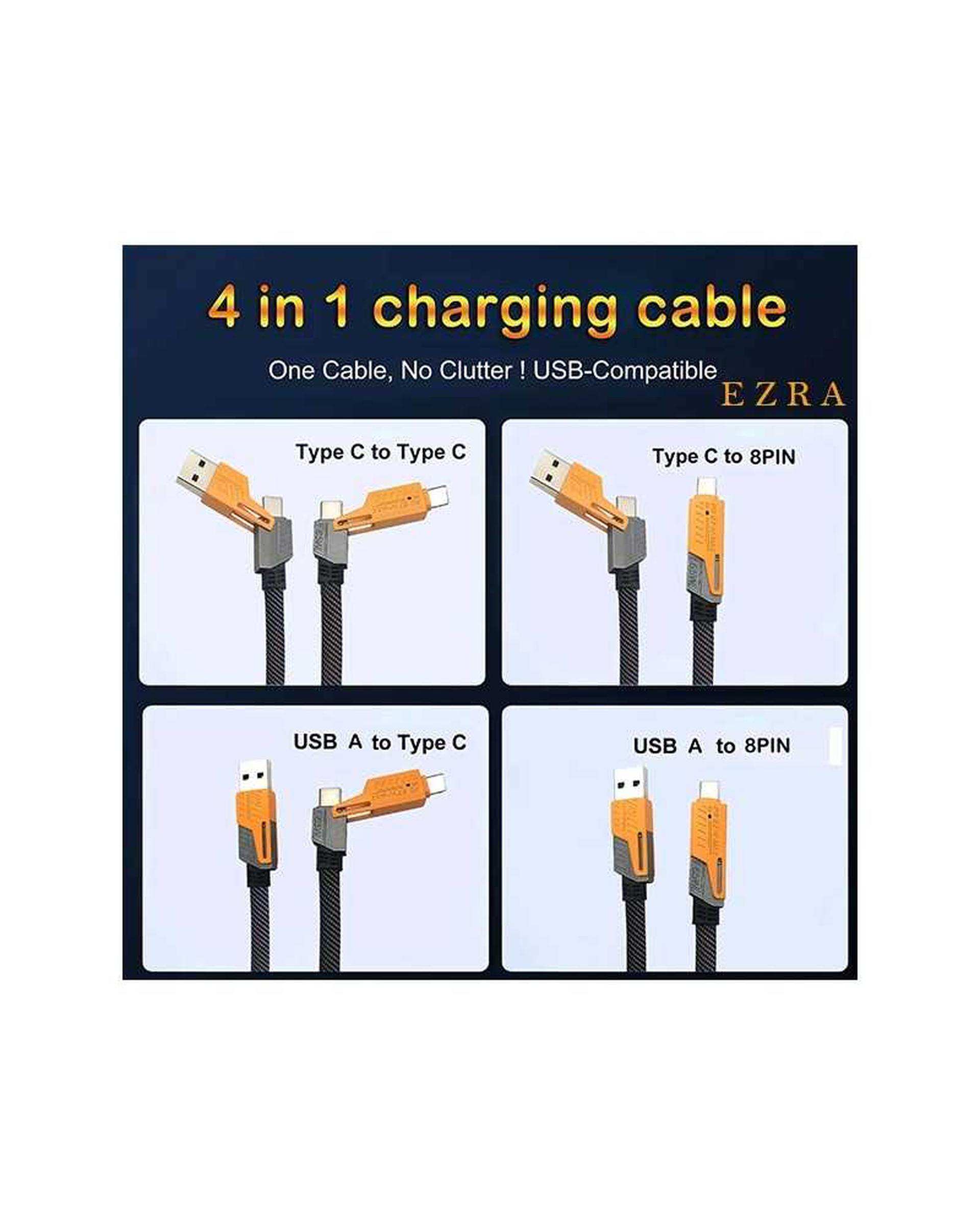 کابل تبدیل مشکی آزرا EZRA مدل PD 27 W-MAX