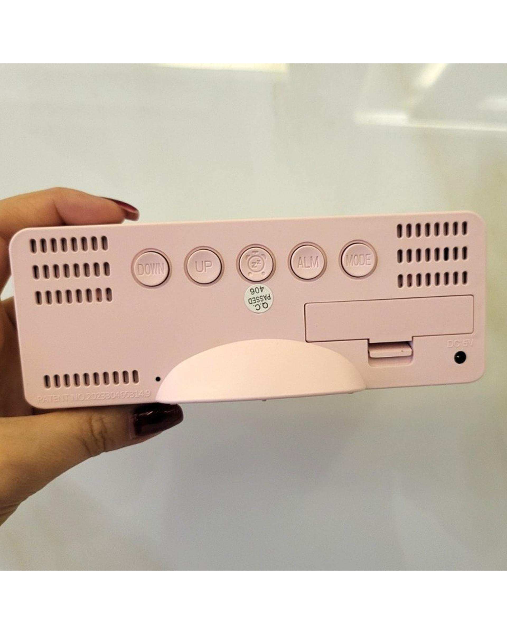 ساعت رومیزی دیجیتال صورتی گائوسیو مدل DS-5821L