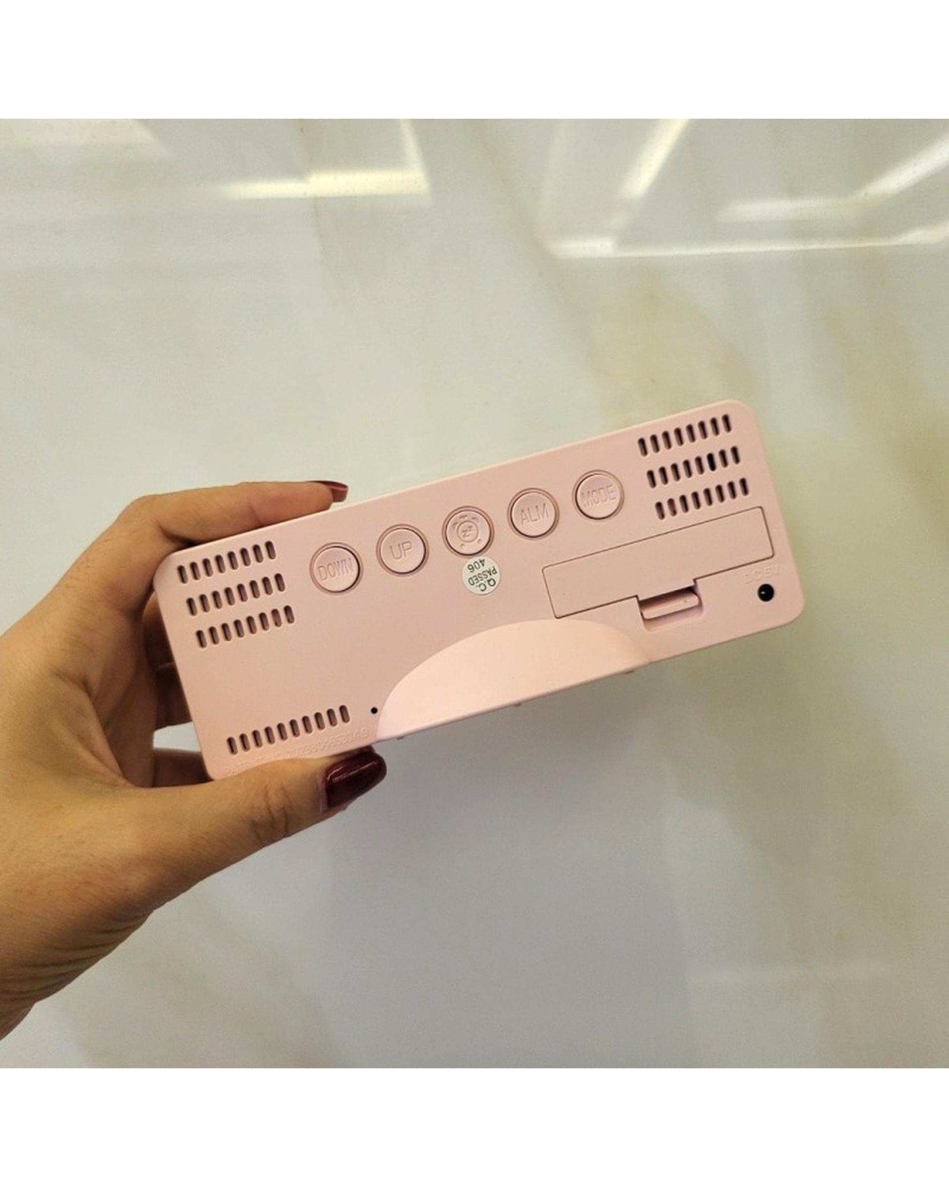 ساعت رومیزی دیجیتال صورتی گائوسیو مدل DS-5821L