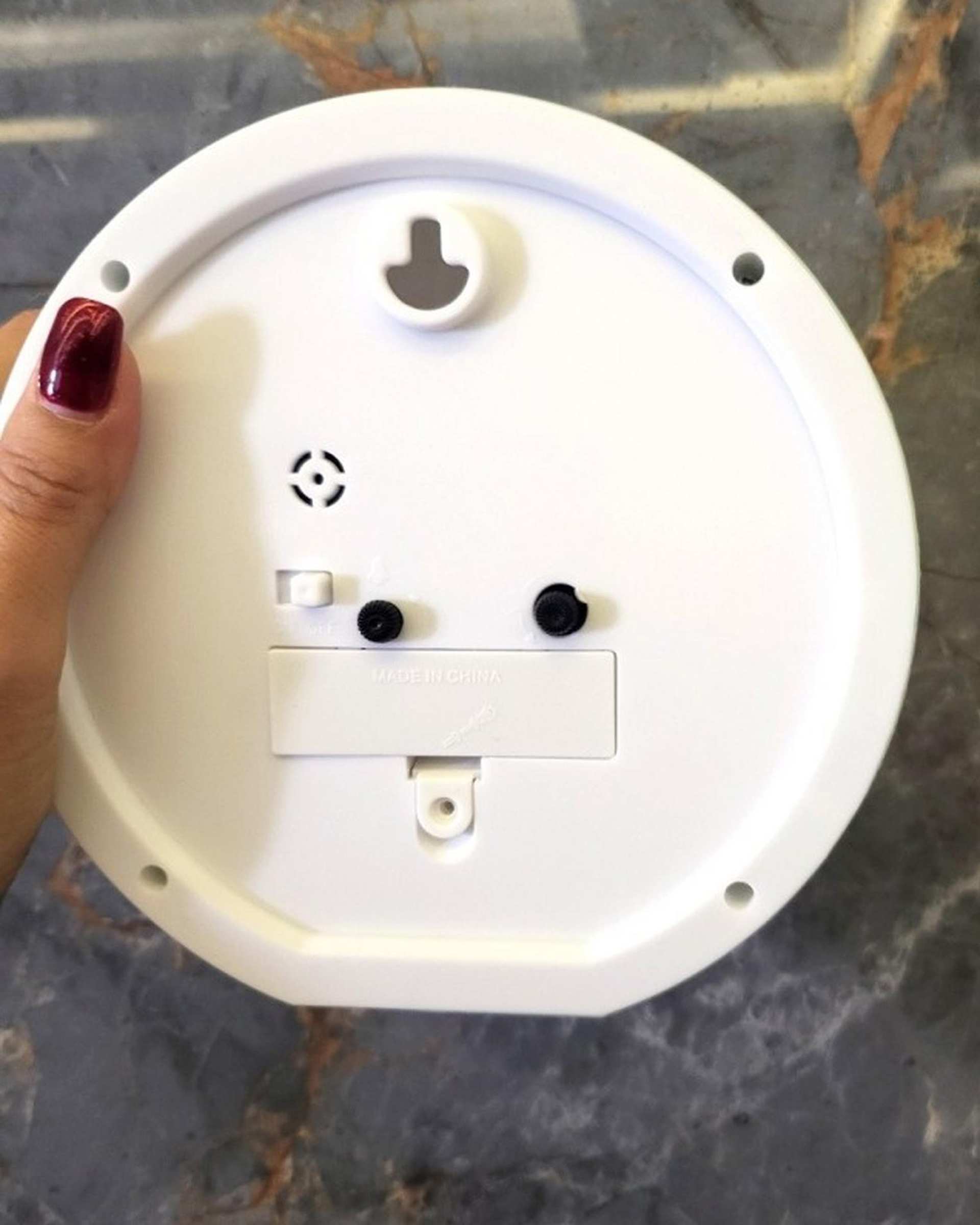 ساعت رومیزی کودک سبز مدل پاندا