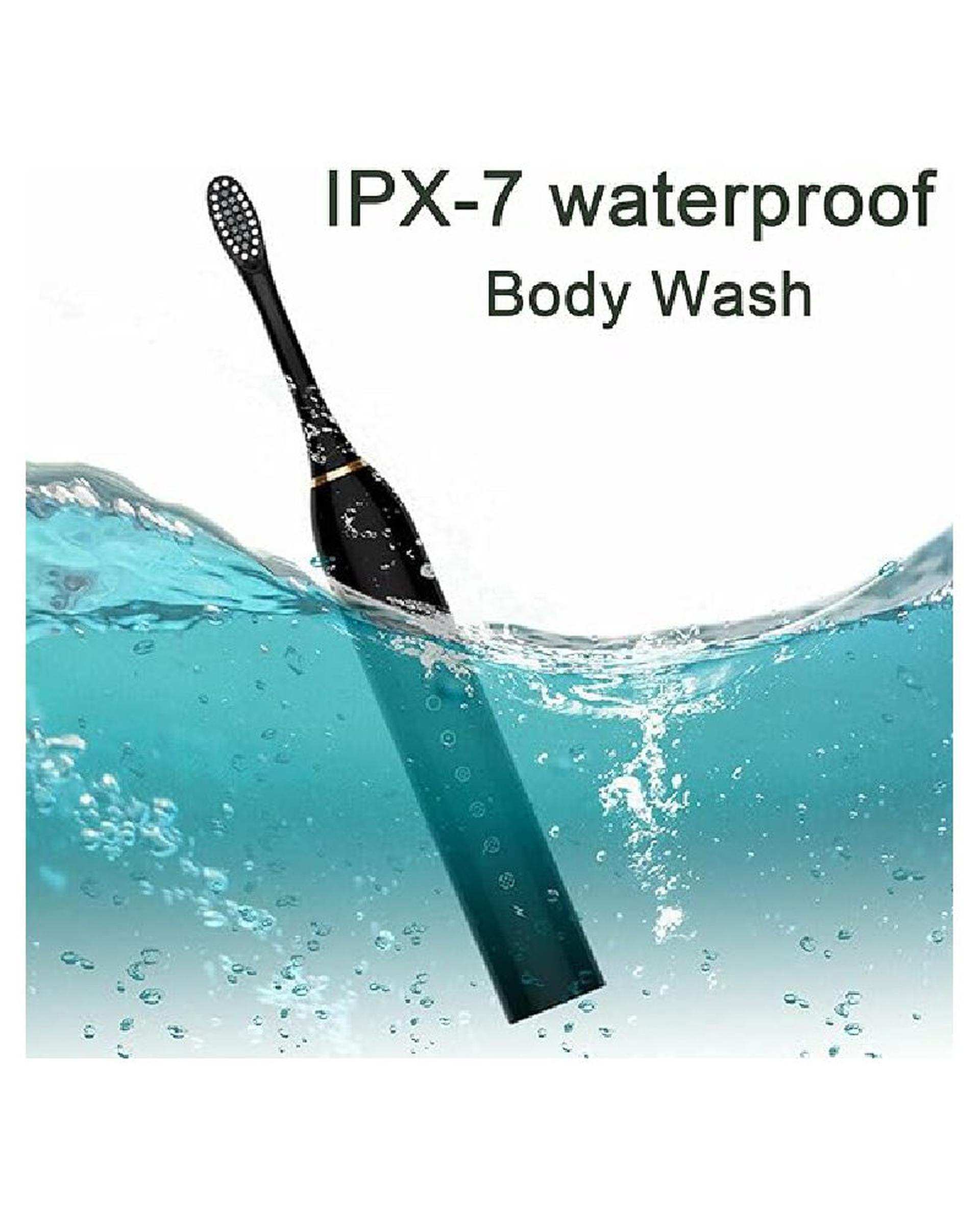 مسواک برقی مشکی مدل ipx7-3