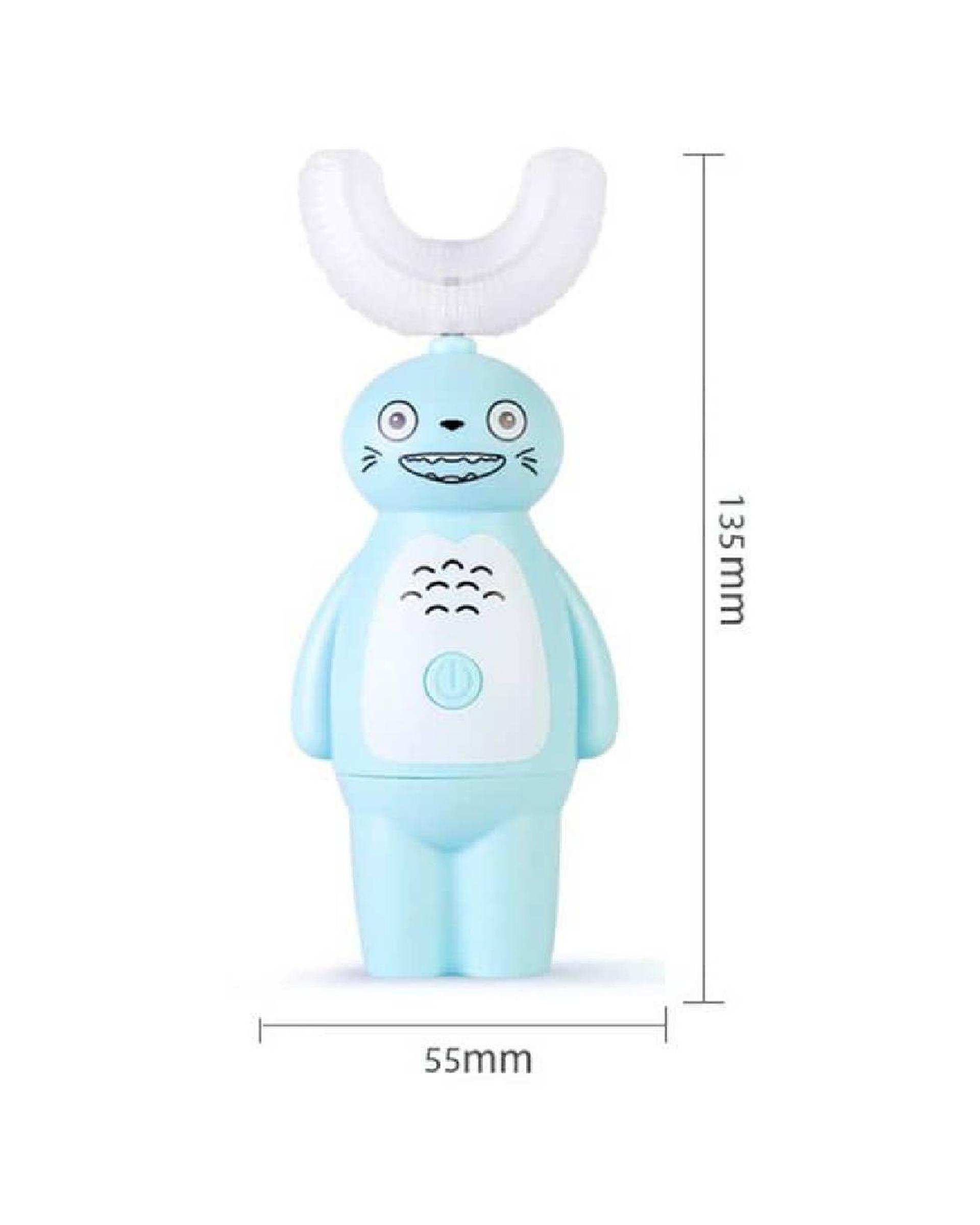 مسواک برقی کودک آبی مدل خرسی