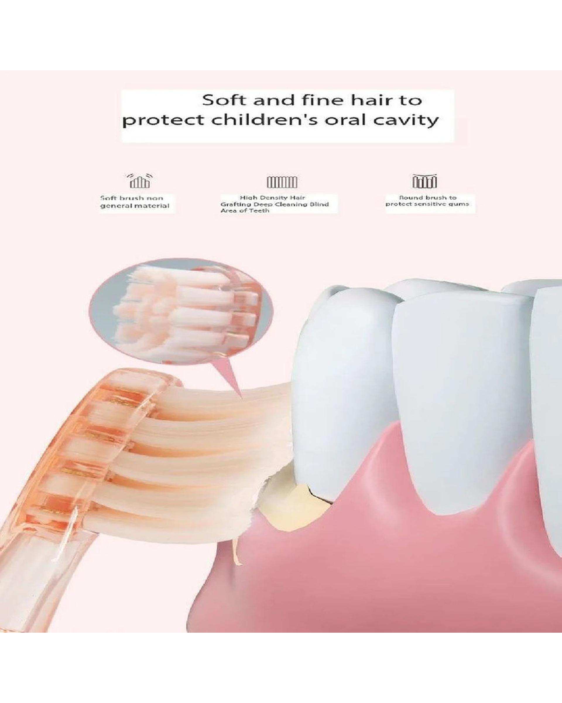 مسواک برقی کودک صورتی مدل MDHL-NICE