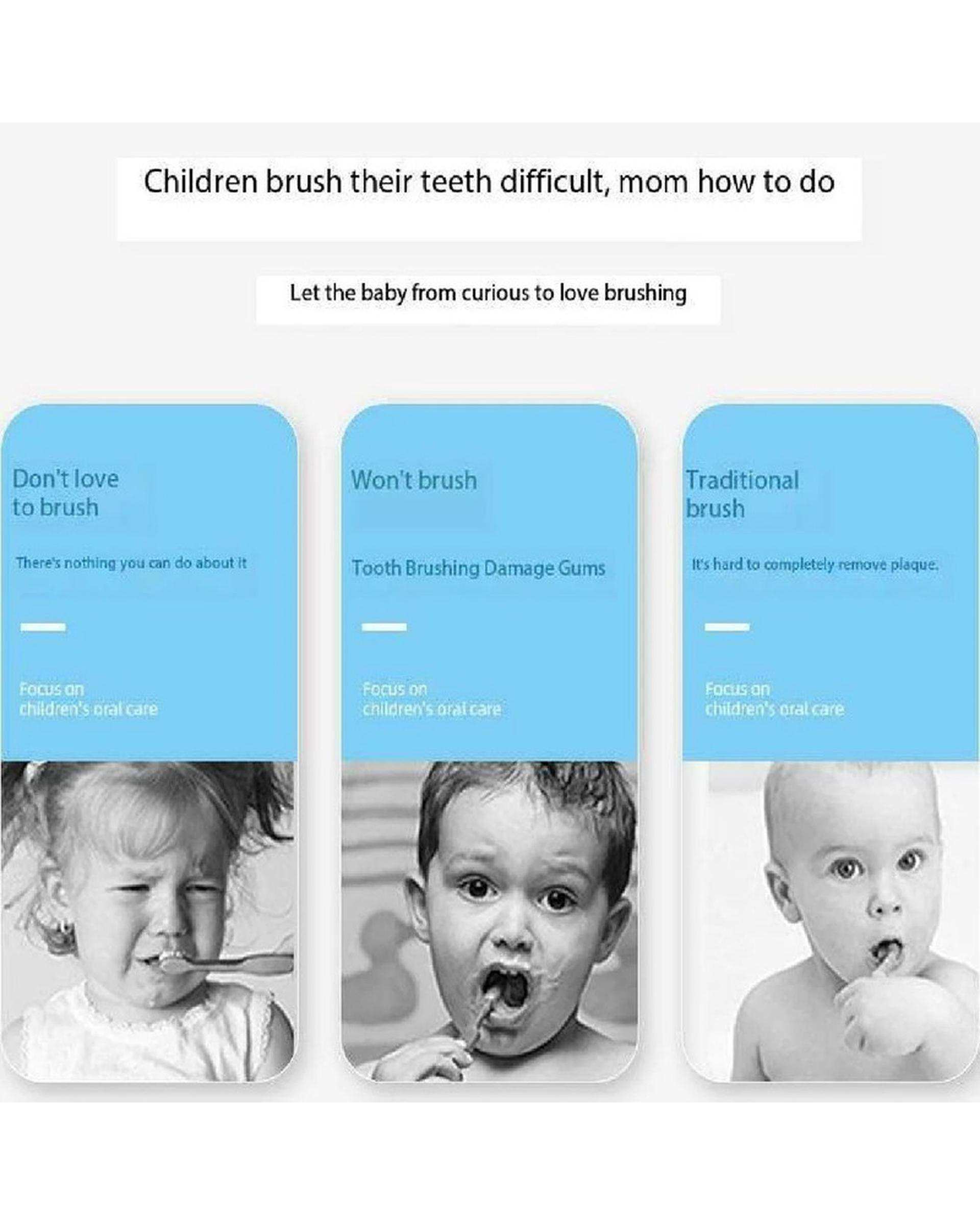 مسواک برقی کودک صورتی مدل MDHL-NICE