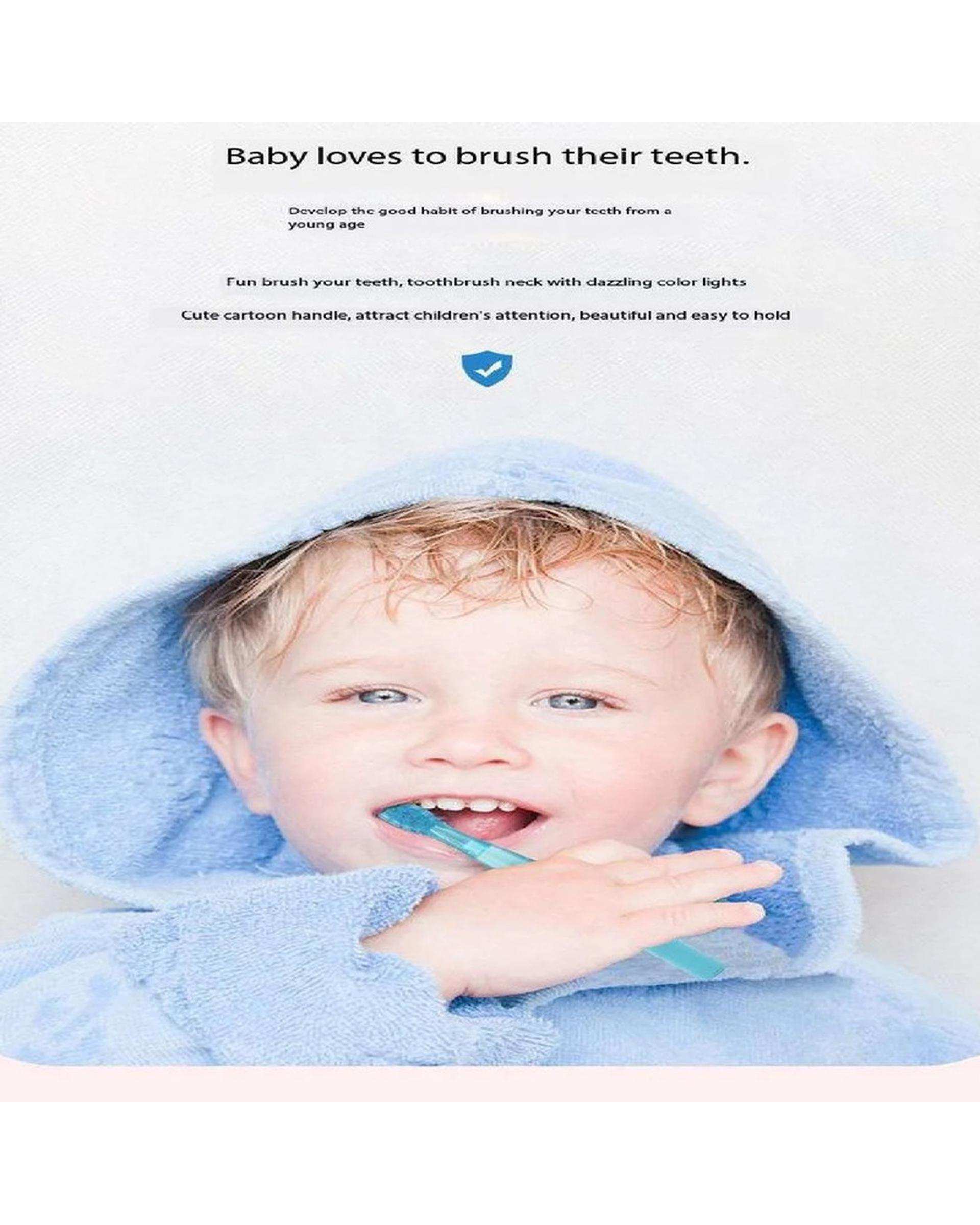مسواک برقی کودک صورتی مدل MDHL-NICE