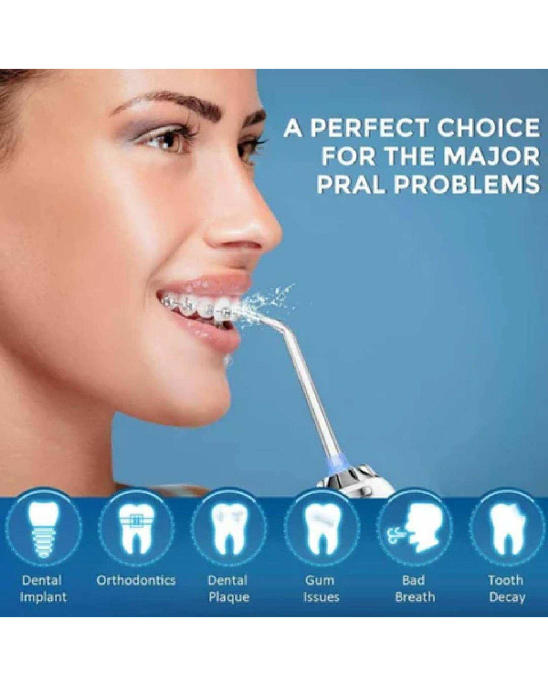 واترجت دندان و دهانشوی سبز آبی ام دی اچ ال Mdhl مدل MDHL6886