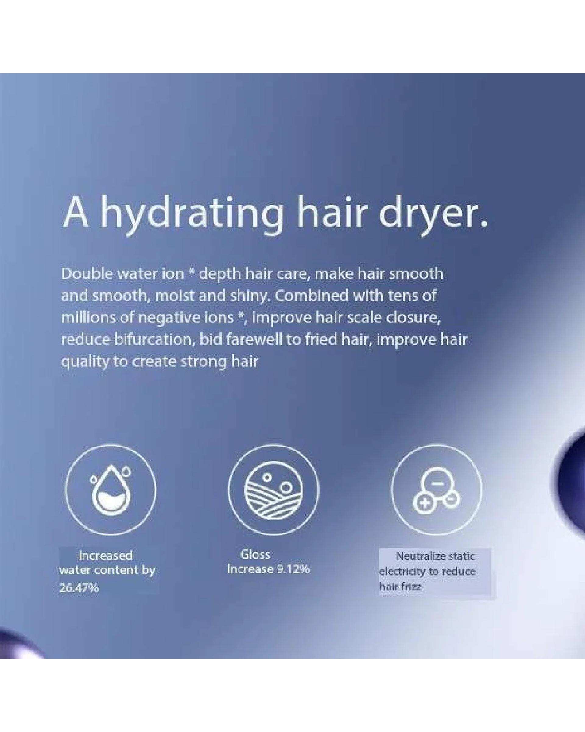 سشوار برقی نقره ای ام دی اچ ال Mdhl مدل MDHL-023