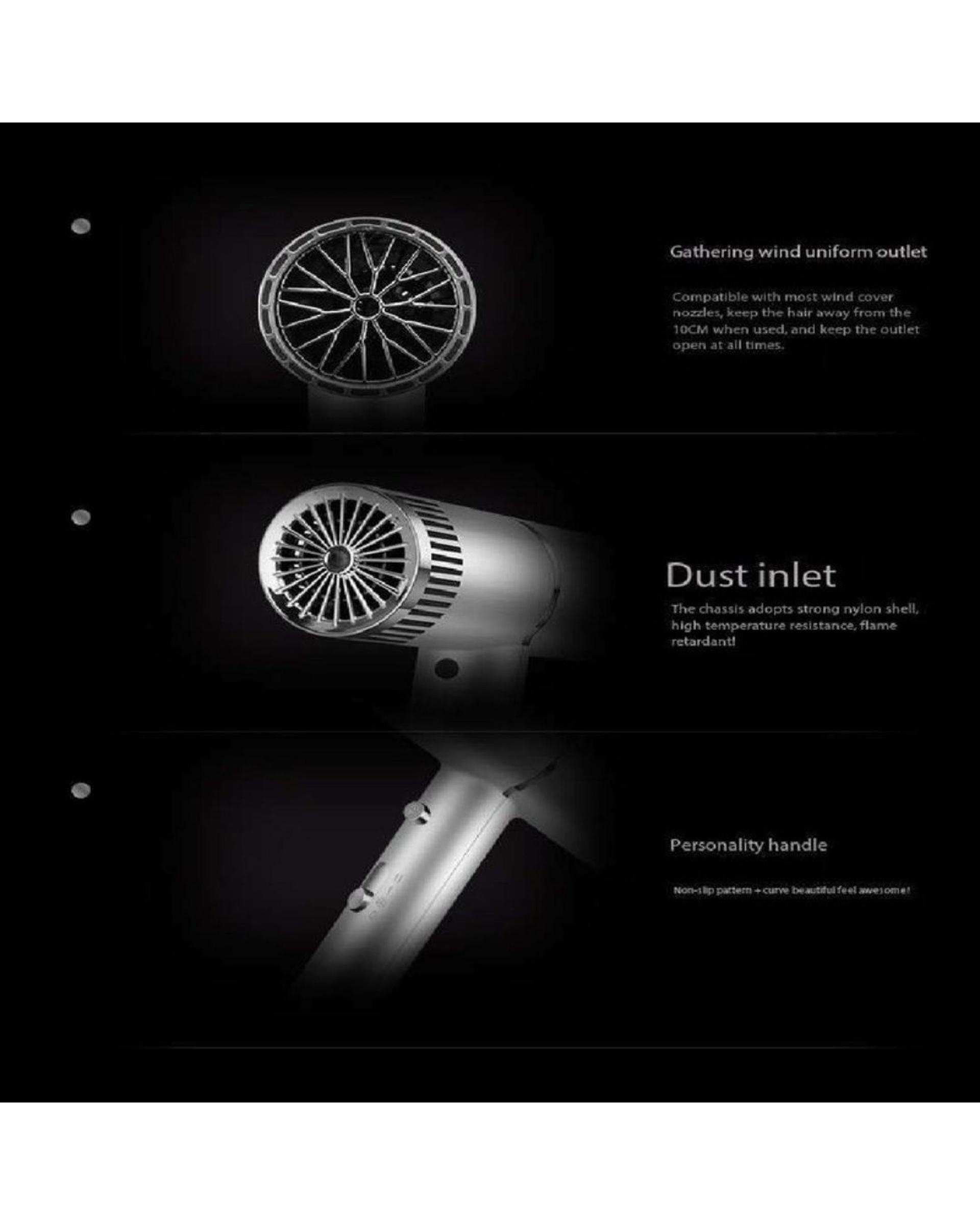 سشوار نقره ای ام دی اچ ال Mdhl مدل MDHL-022