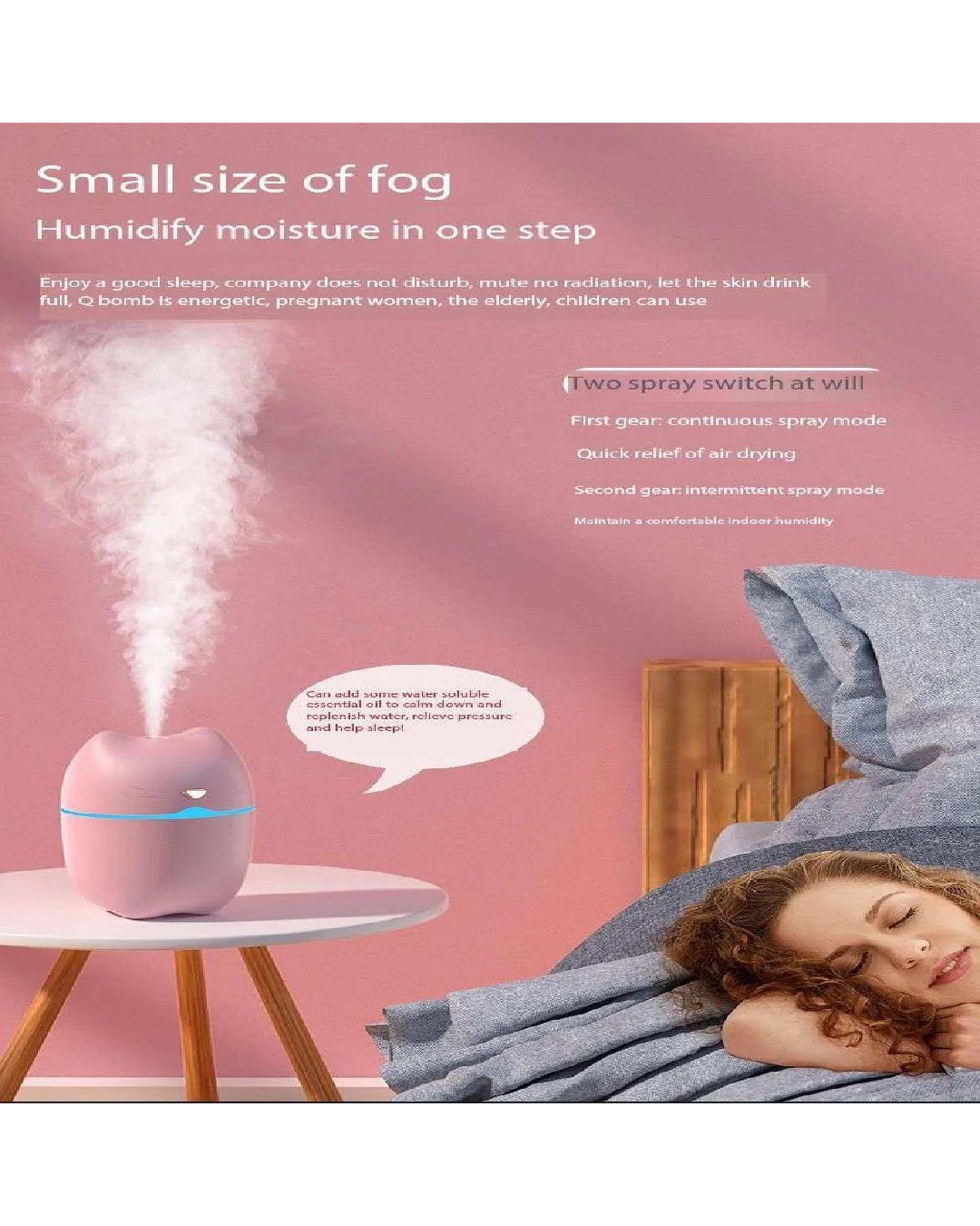 دستگاه بخور صورتی ام دی اچ ال Mdhl طرح گربه