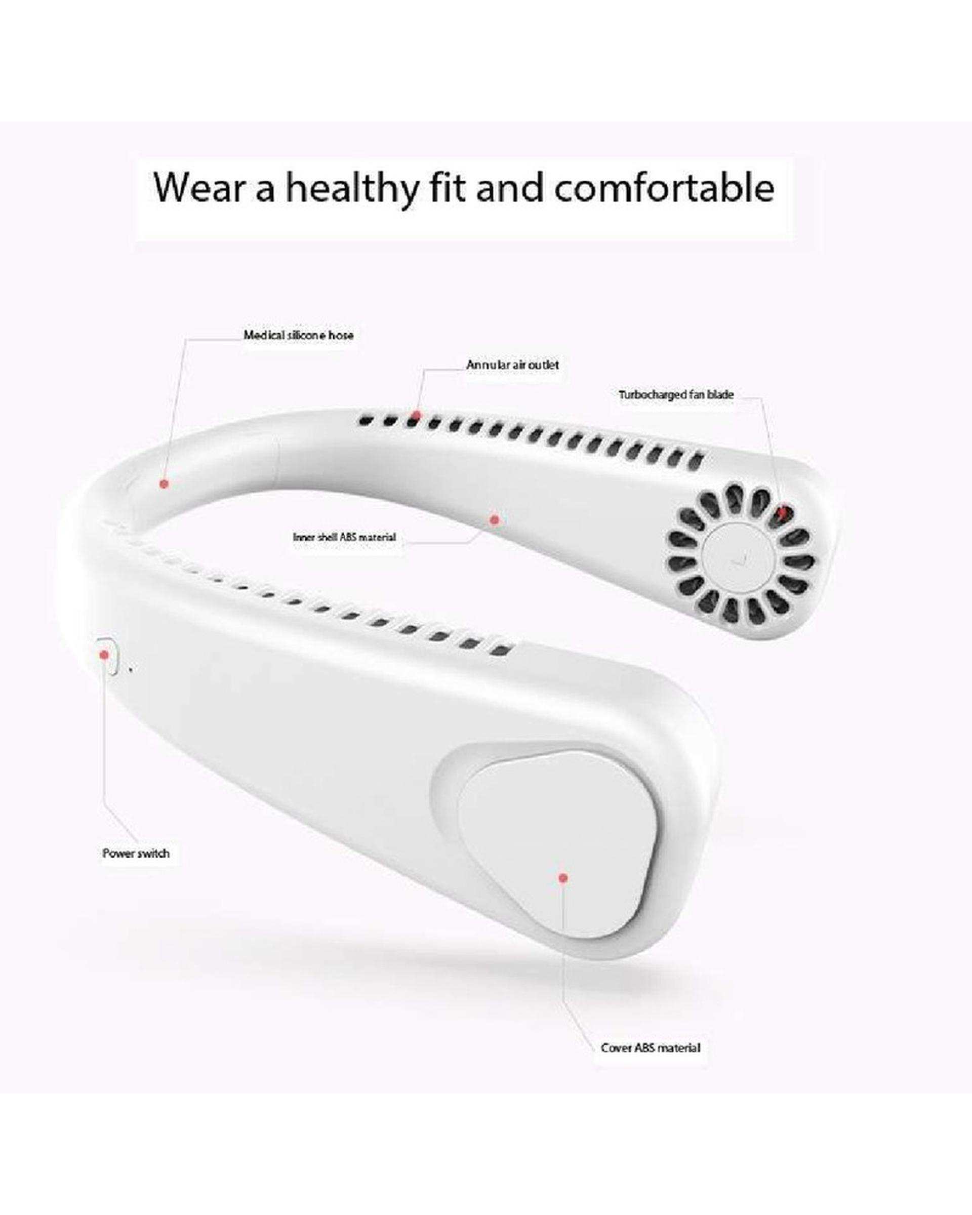 پنکه گردنی سفید ام دی اچ ال Mdhl مدل MDHLF2