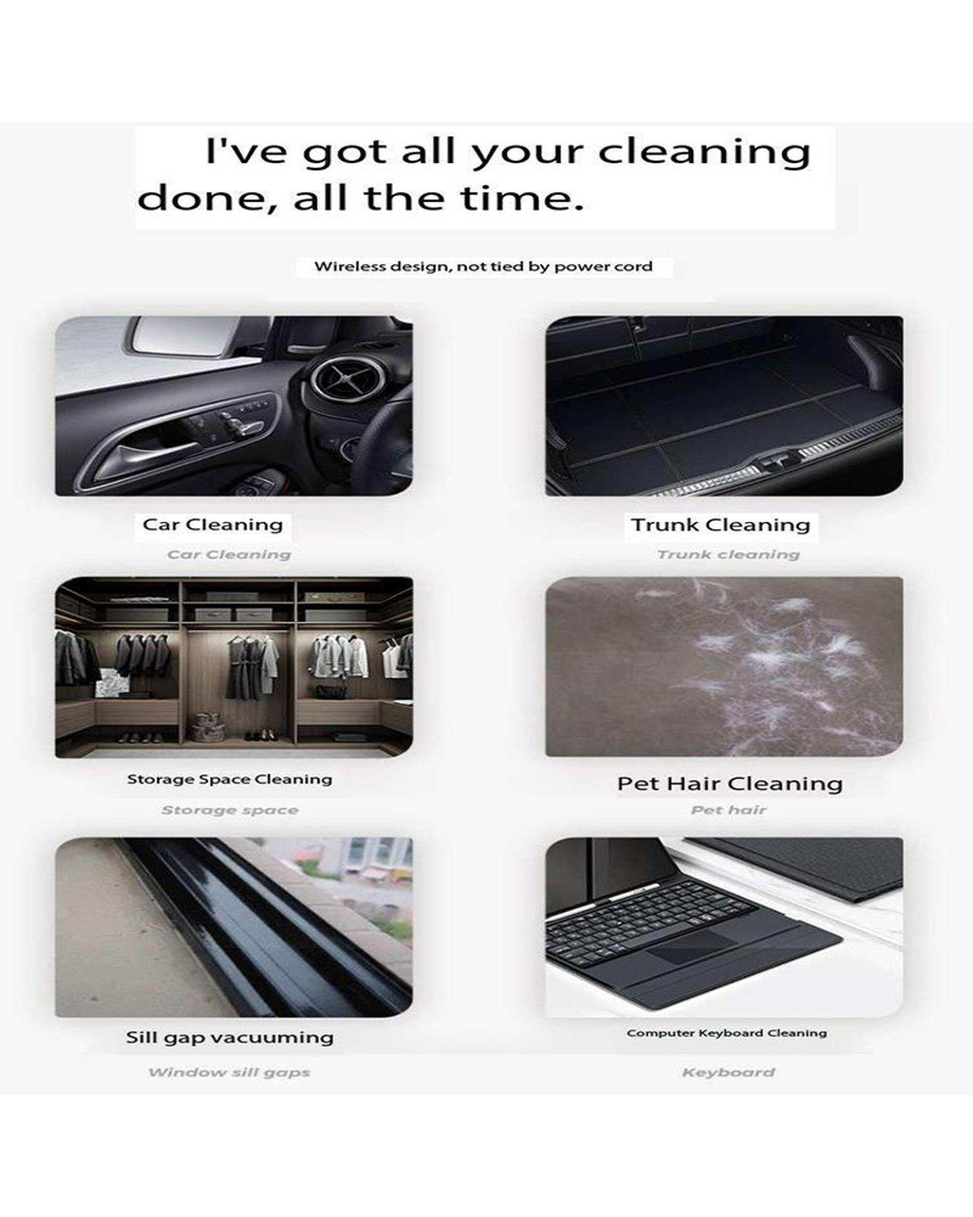 جارو شارژی چندمنظوره زرد ام دی اچ ال Mdhl مدل MDHL12