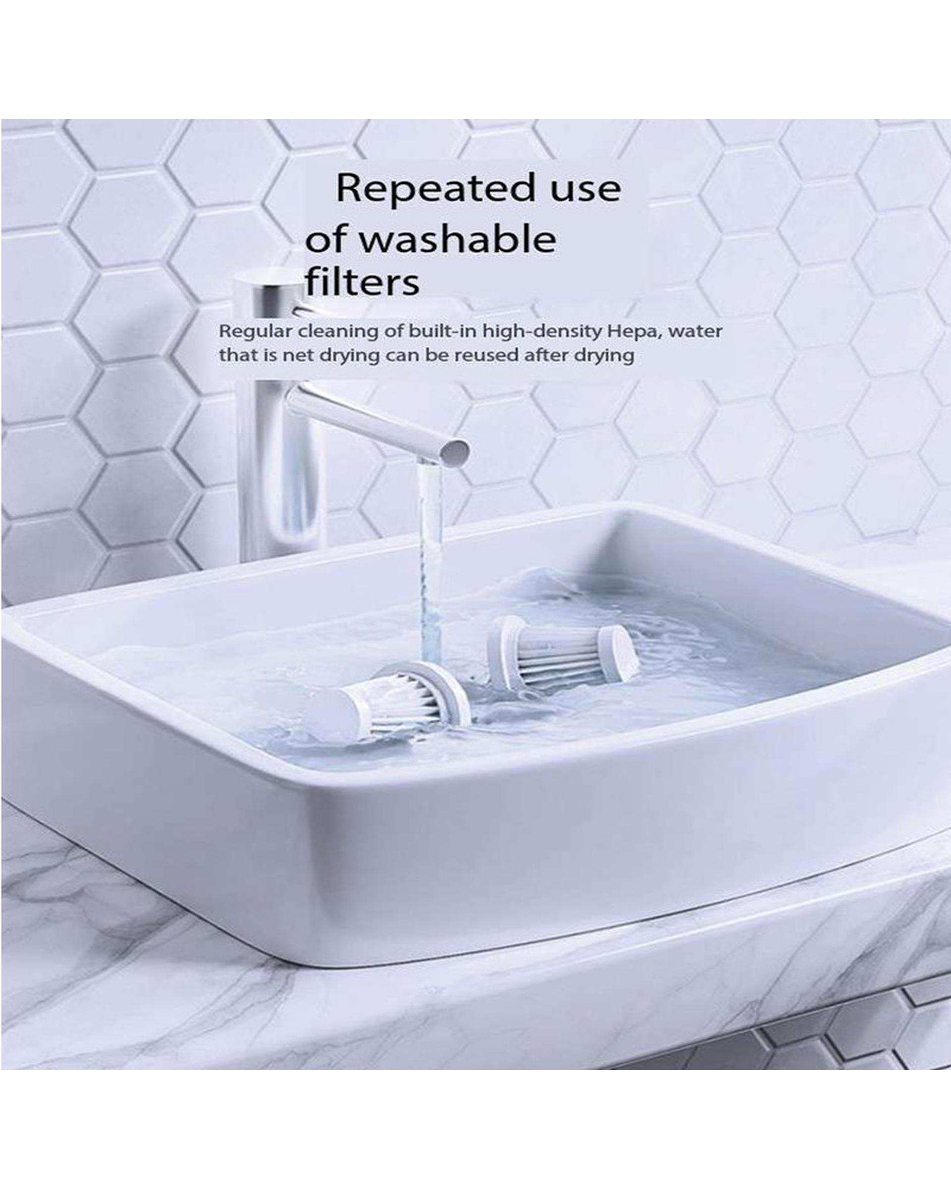 جارو شارژی چندمنظوره زرد ام دی اچ ال Mdhl مدل MDHL12