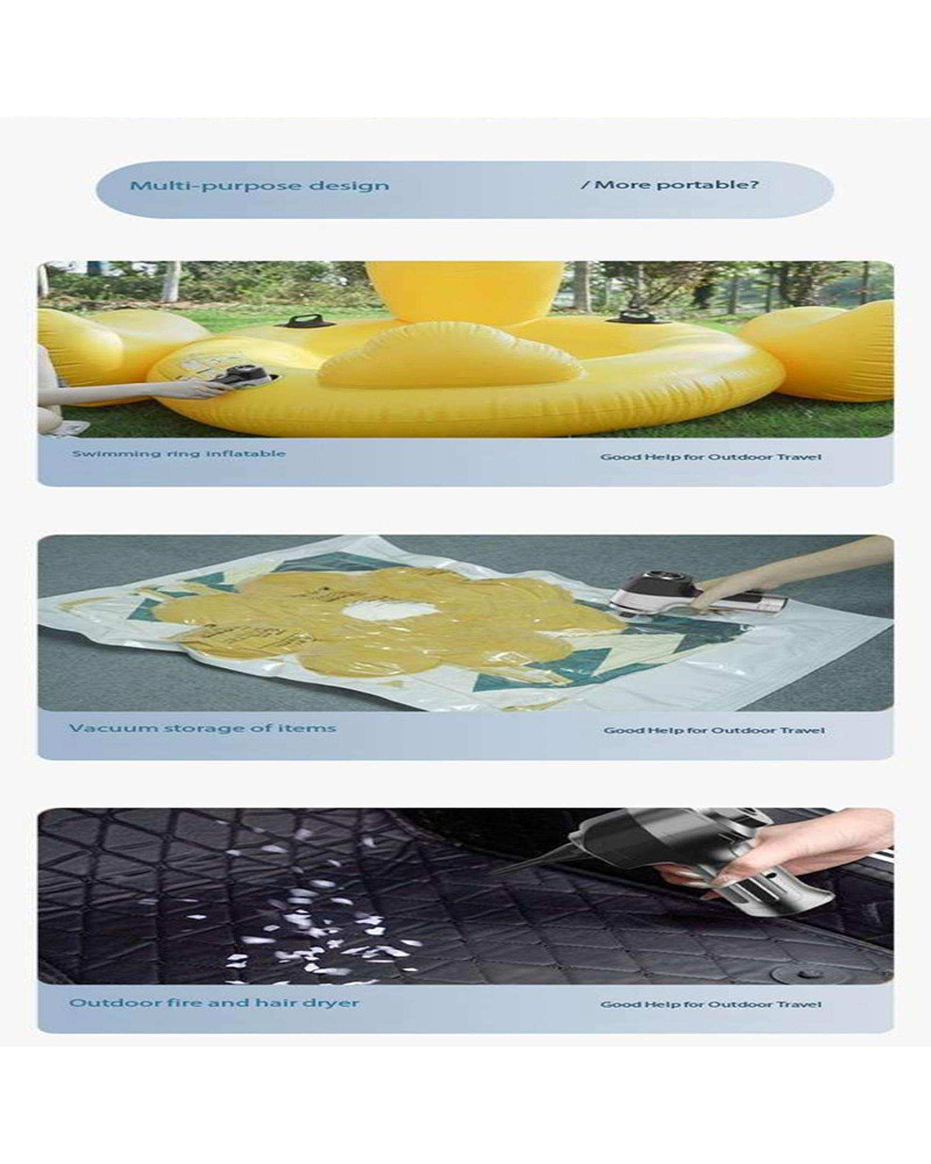 جارو شارژی چندمنظوره زرد ام دی اچ ال Mdhl مدل MDHL12