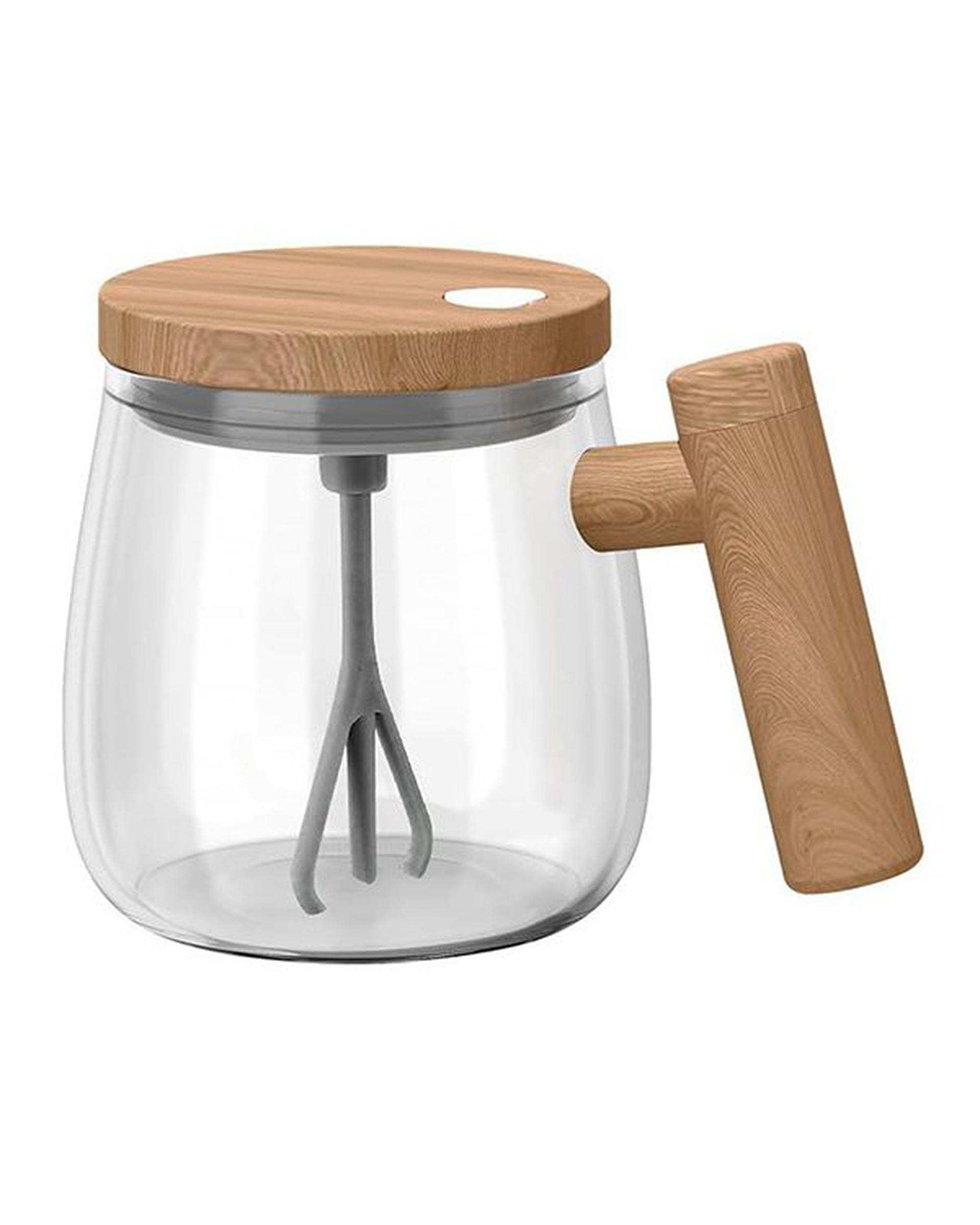 ماگ شیشه ای در چوبی MD-XQ170