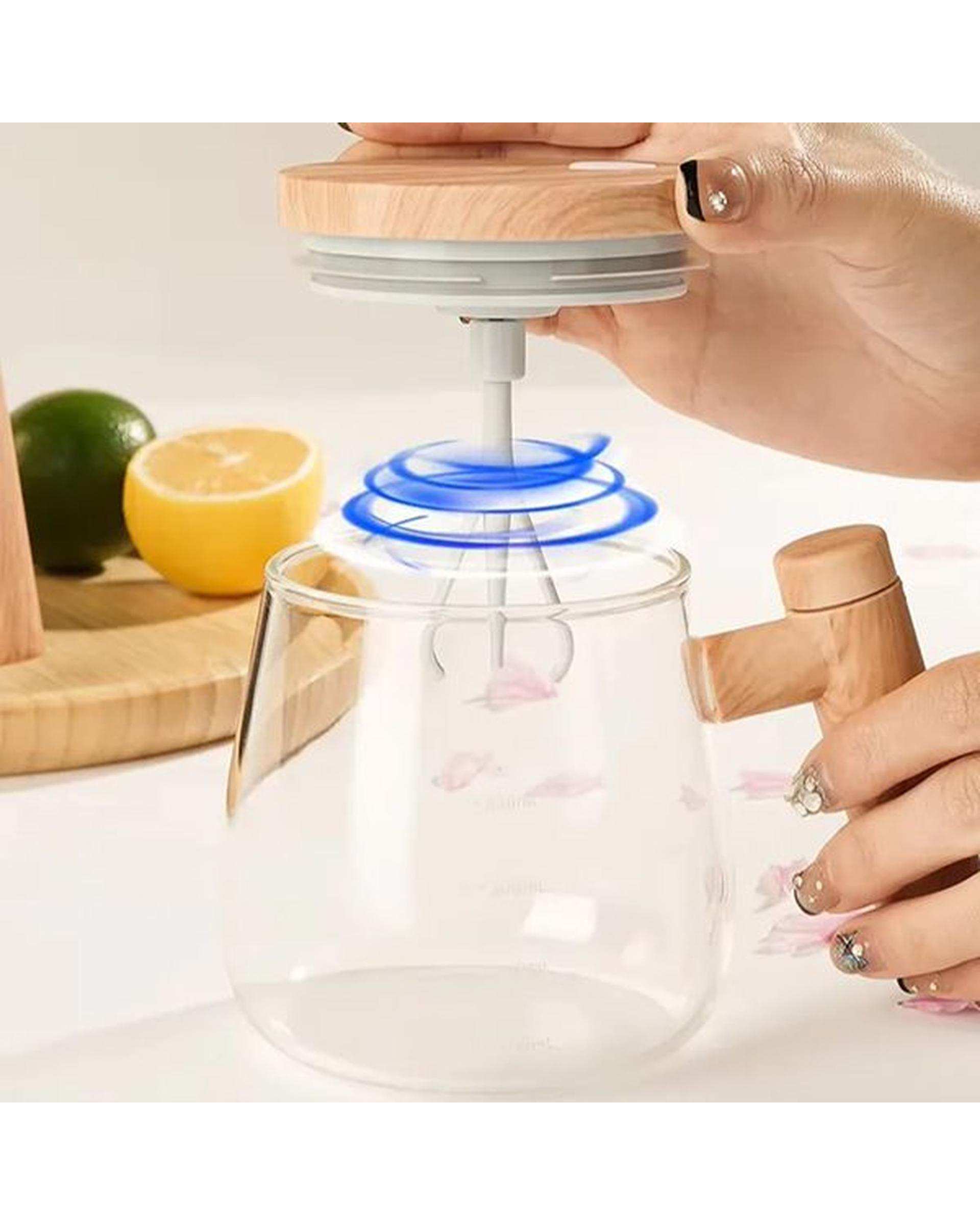 ماگ شیشه ای در چوبی MD-XQ170