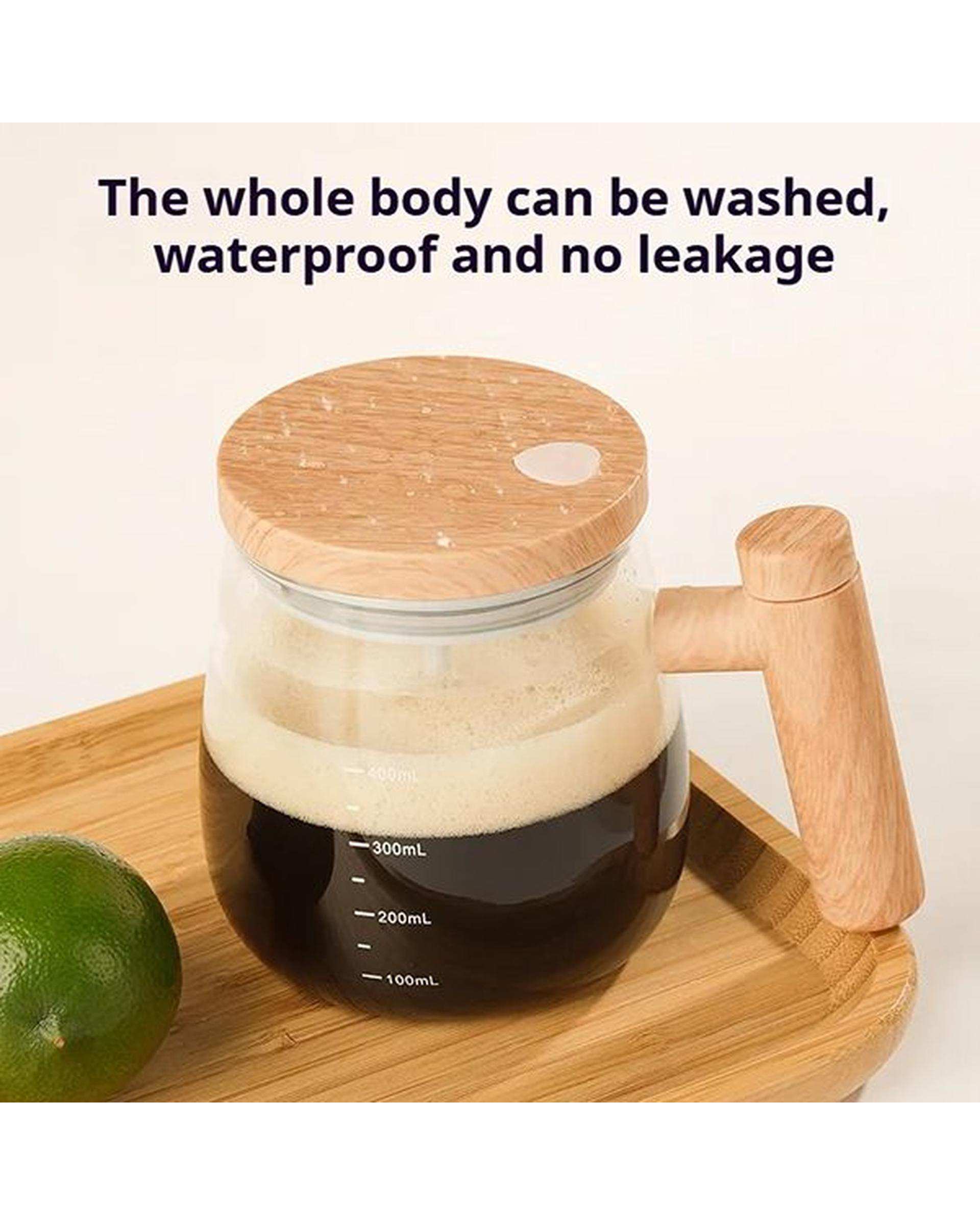 ماگ شیشه ای در چوبی MD-XQ170