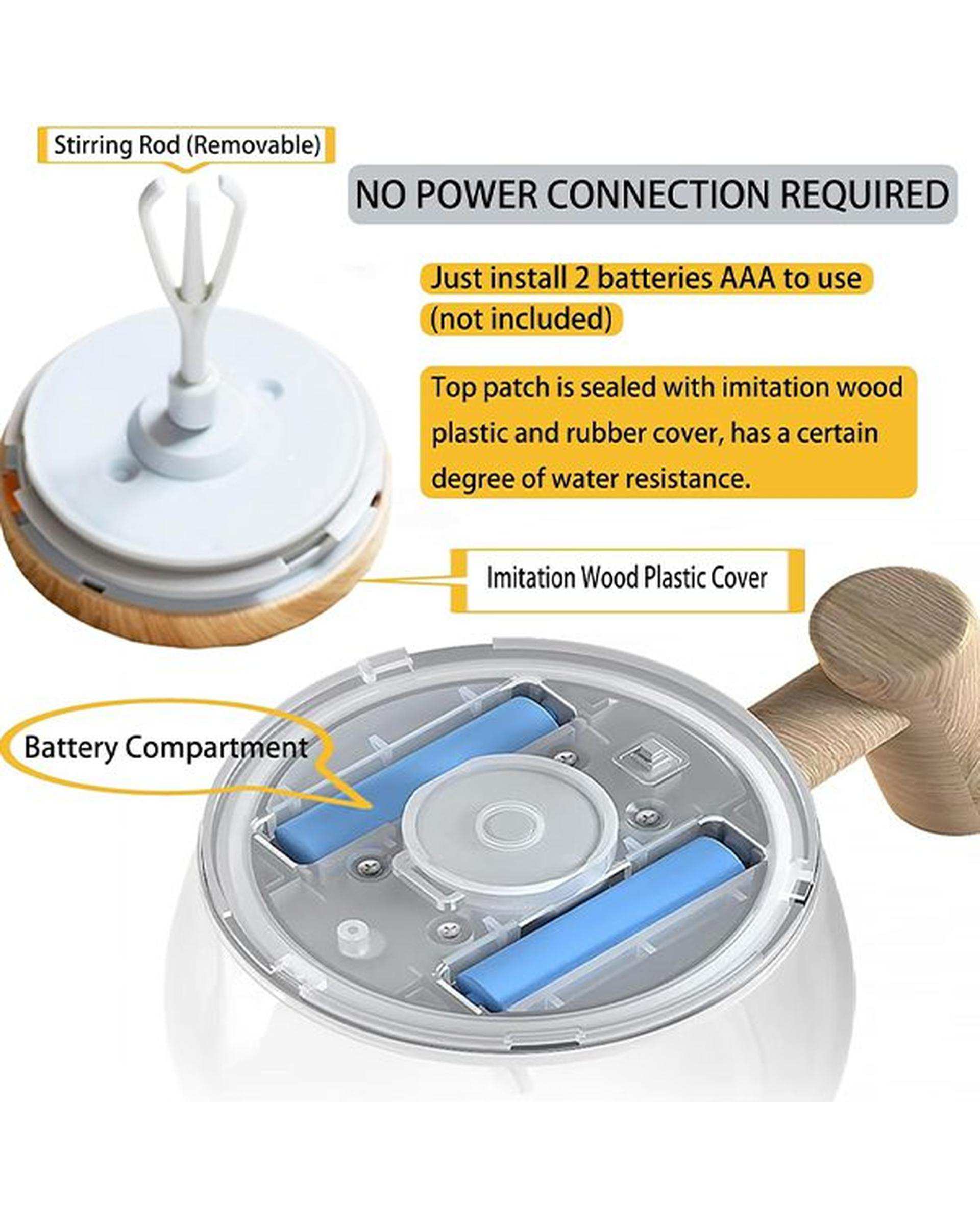 ماگ شیشه ای در چوبی MD-XQ170