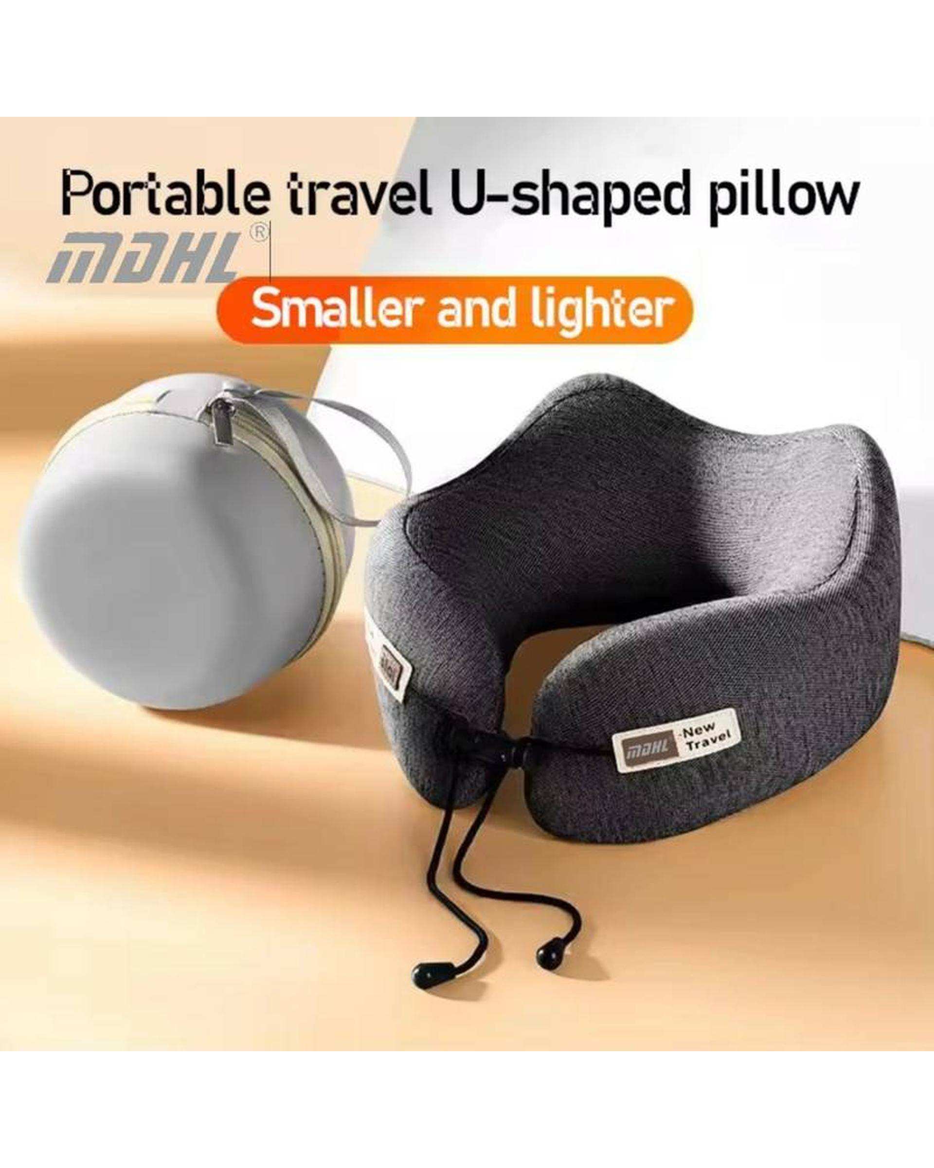 بالش گردنی مسافرتی طوسی ام دی اچ ال Mdhl مدل MD-9819