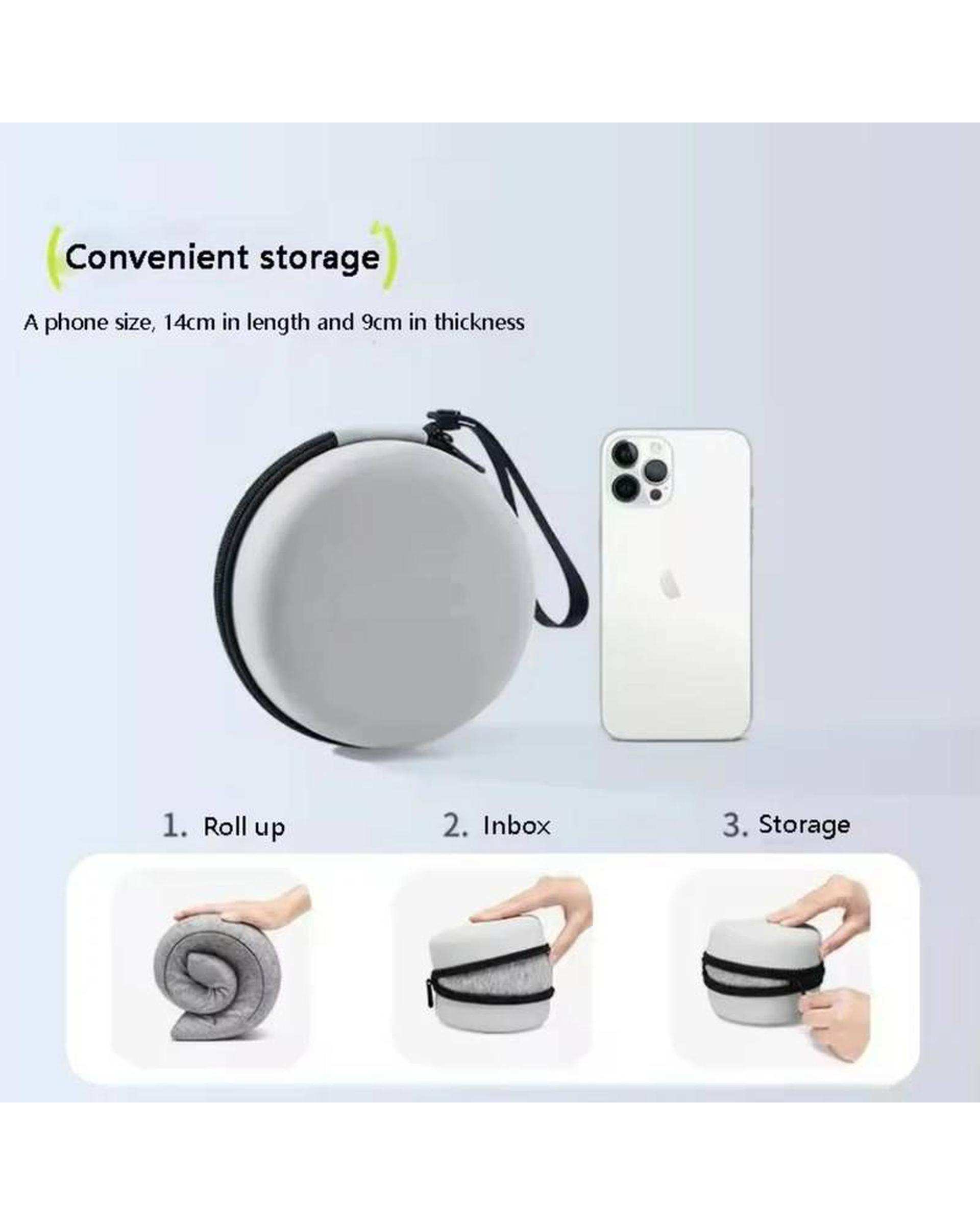 بالش گردنی مسافرتی طوسی ام دی اچ ال Mdhl مدل MD-9819