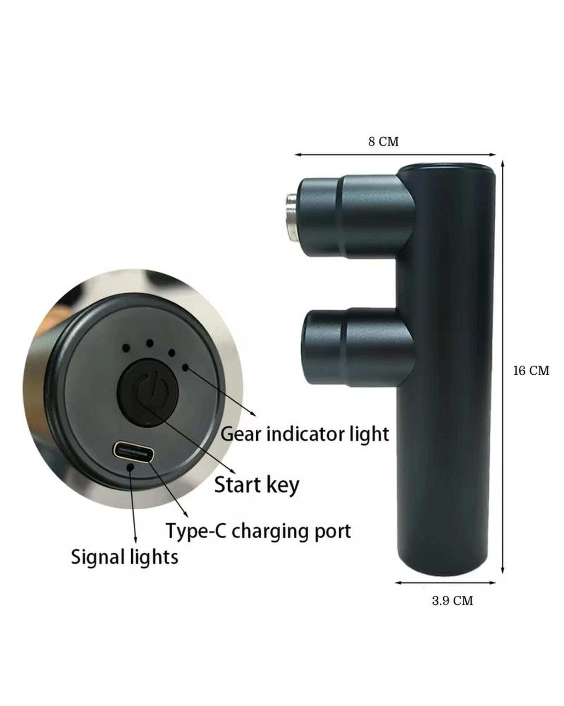 ماساژور تفنگی خاکستری ام دی اچ ال Mdhl مدل MD-606