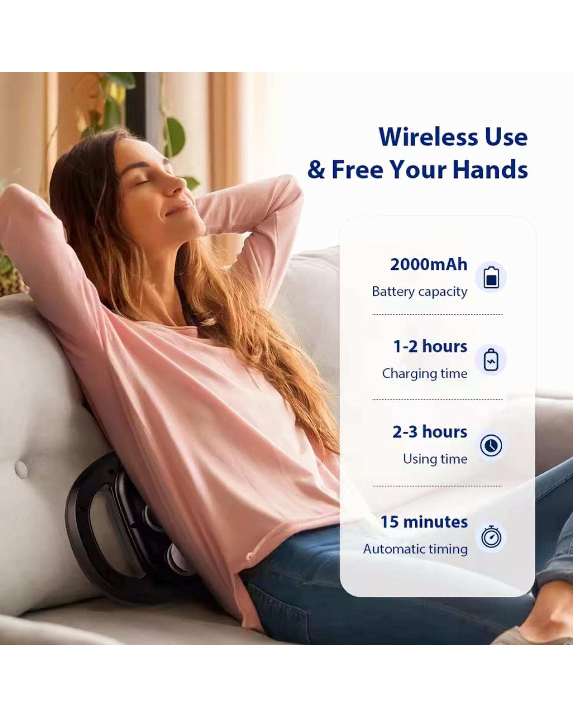 ماساژور برقی خاکستری ام دی اچ ال Mdhl مدل MD-8079