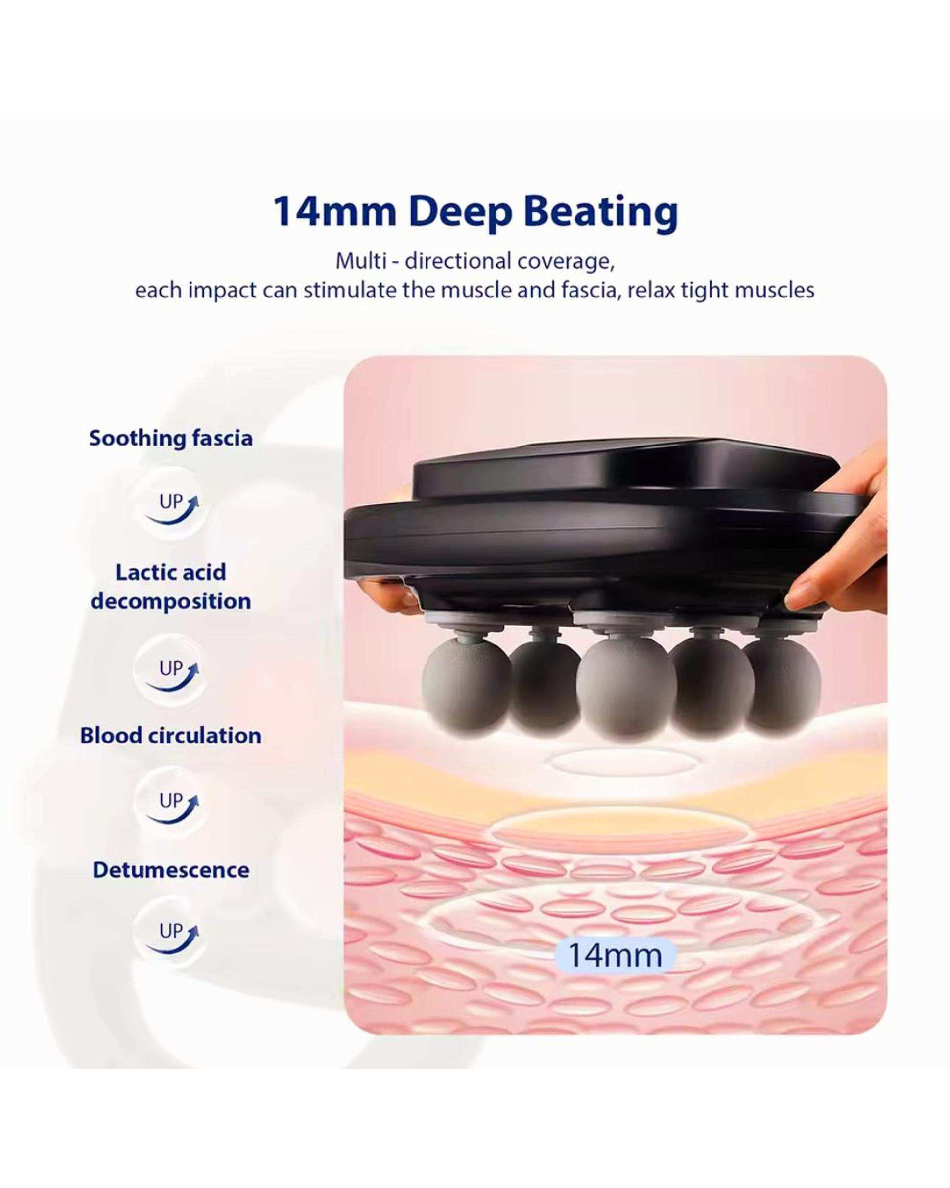 ماساژور برقی خاکستری ام دی اچ ال Mdhl مدل MD-8079