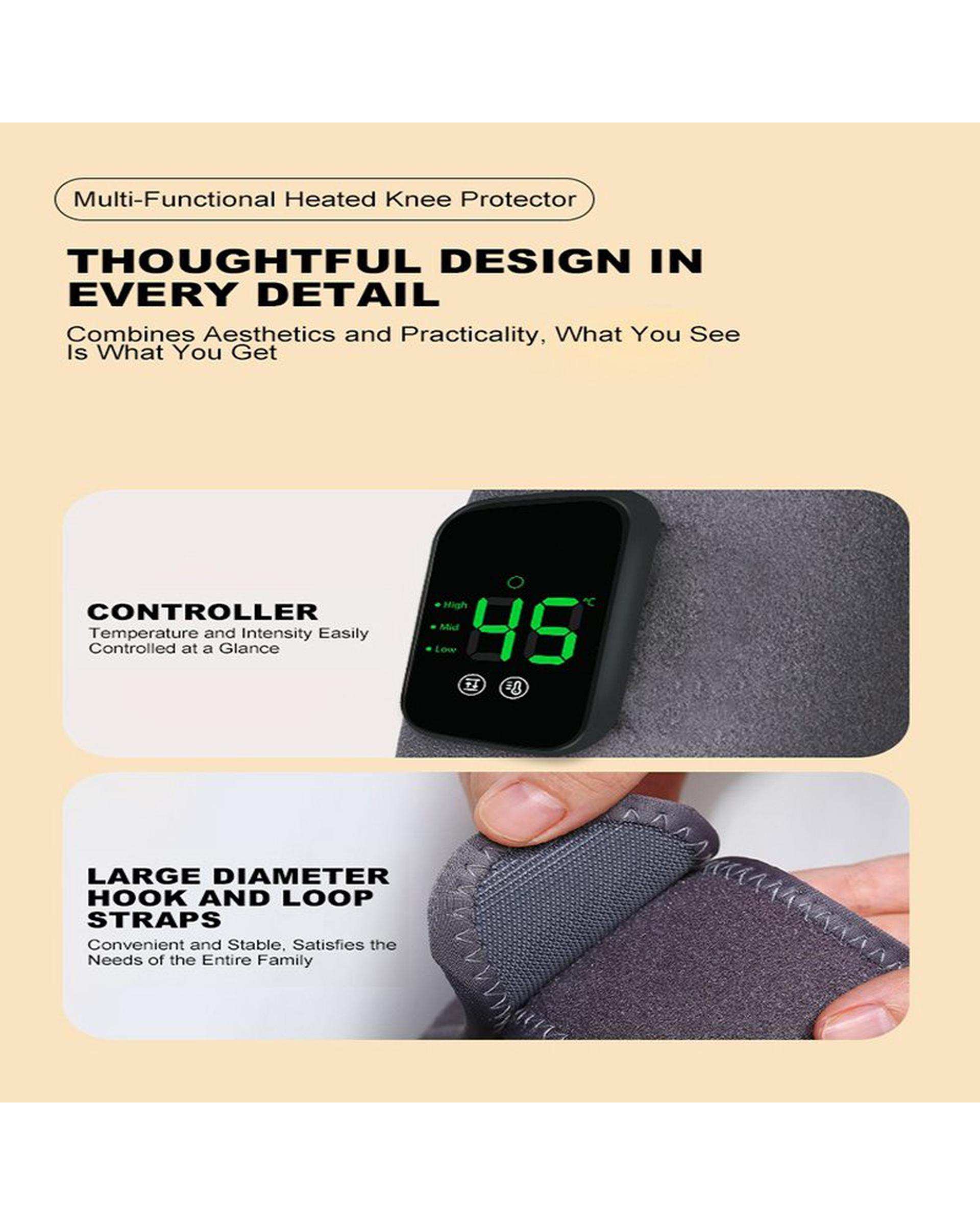 ماساژور هوشمند زانو خاکستری ام دی اچ ال Mdhl مدل MD072