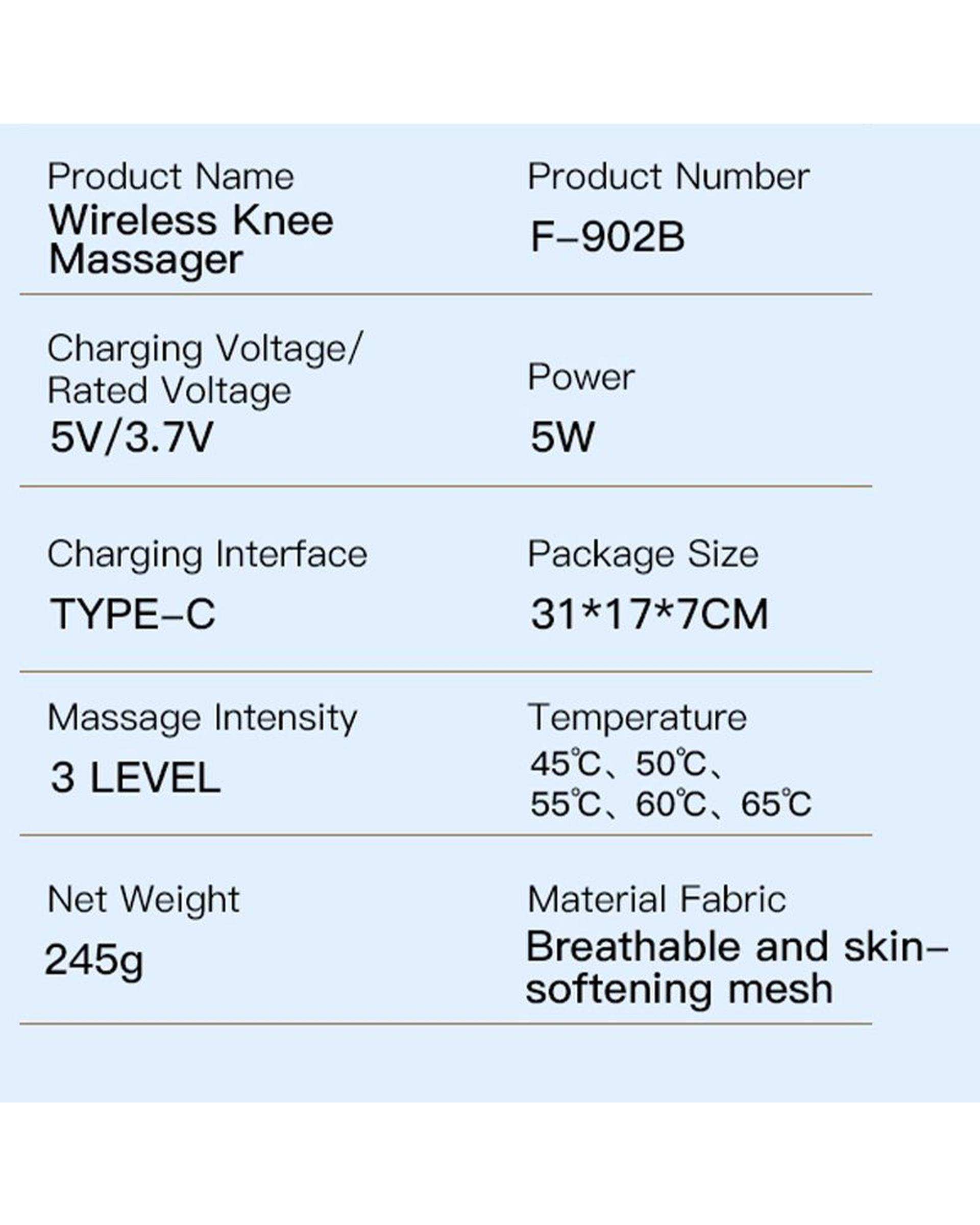ماساژور هوشمند زانو خاکستری ام دی اچ ال Mdhl مدل MD072