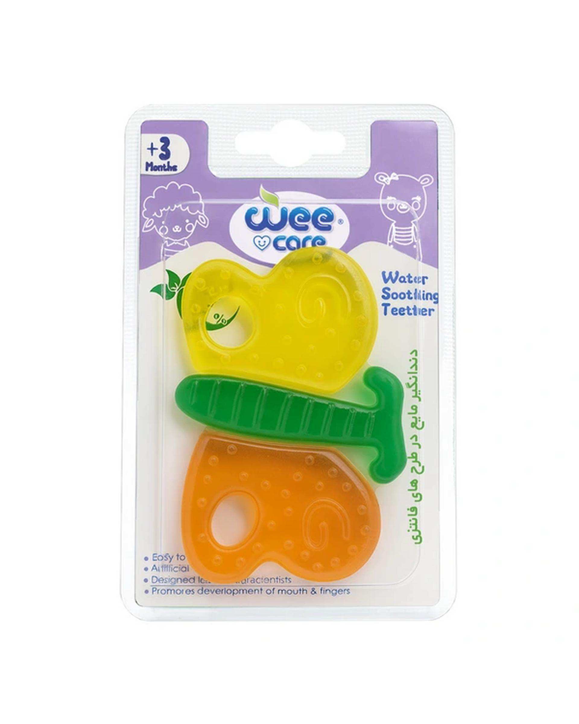 دندان گیر سیلیکونی مایع وی کر Wee Care طرح پروانه مدل T401