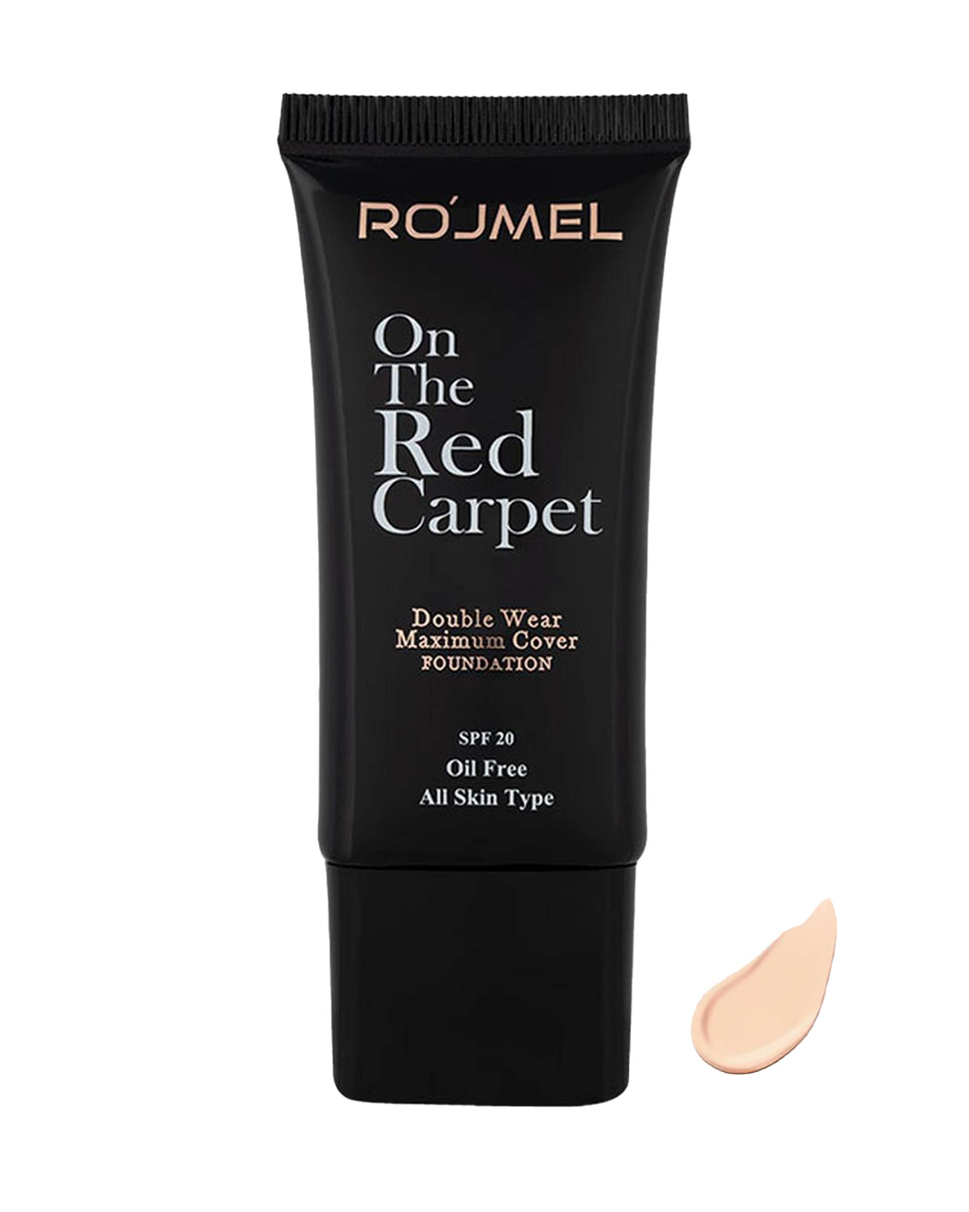 کرم پودر تیوپی رژمل Rojmel شماره 101 حجم 30ml