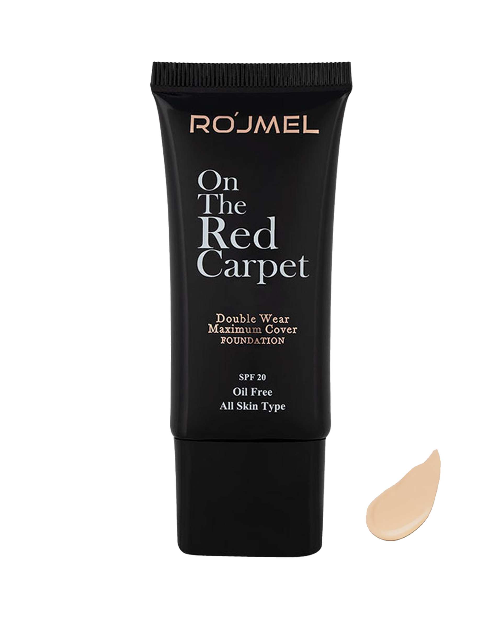 کرم پودر تیوپی رژمل Rojmel شماره 102 حجم 30ml