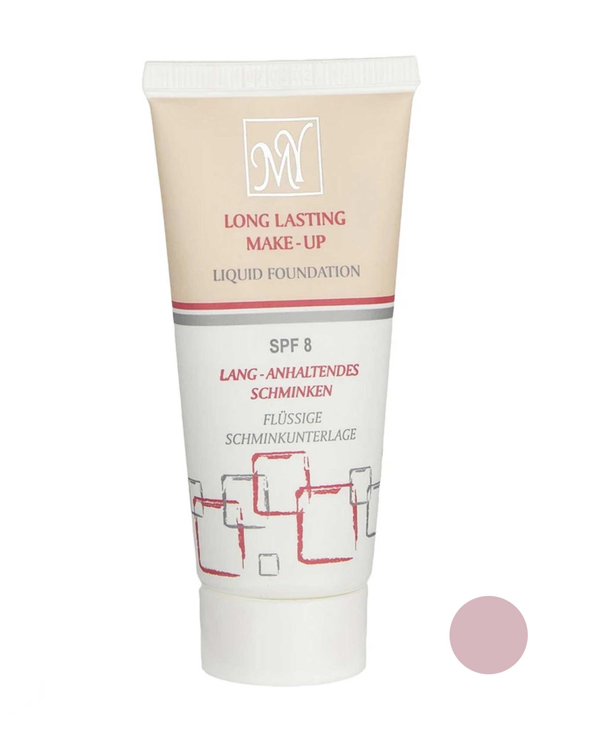 کرم پودر مایع تیوپی مای My مدل لانگ لستینگ رنگ طبیعی شماره 101