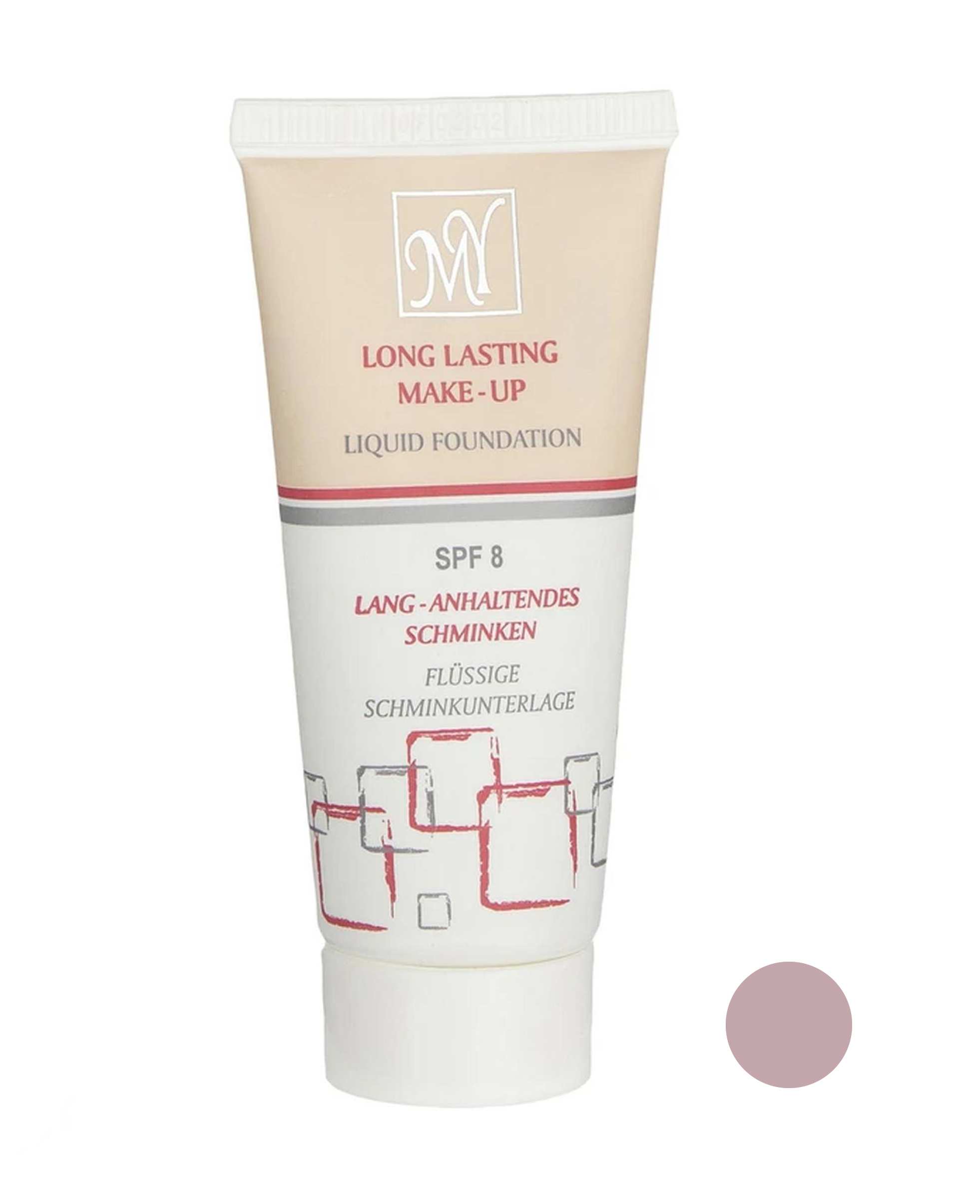 کرم پودر مایع تیوپی مای My مدل لانگ لستینگ رنگ گلبهی شماره 102