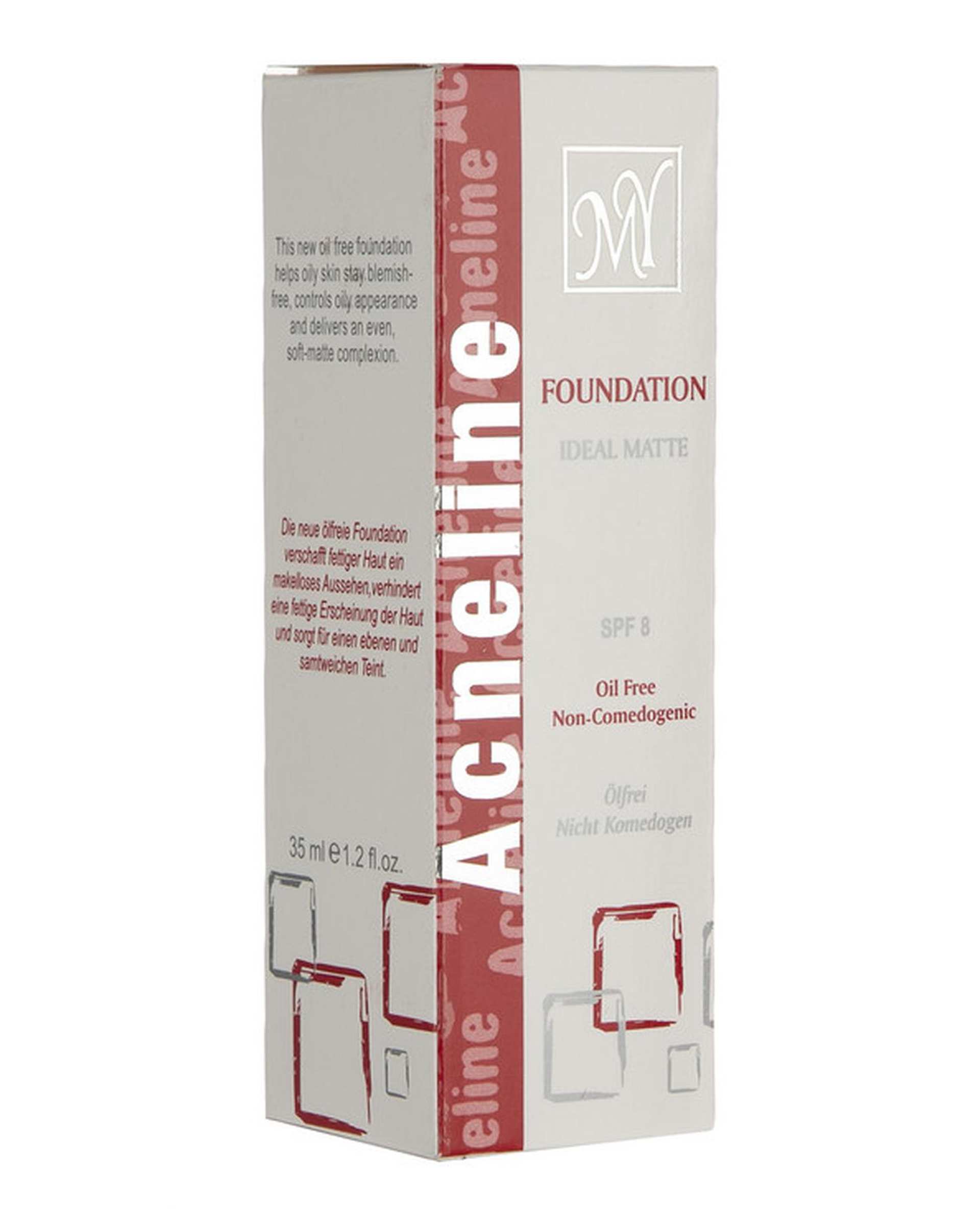 کرم پودر فاقد چربی آکنه لاین SPF8 تیوپی مای My رنگ بژ شماره A02