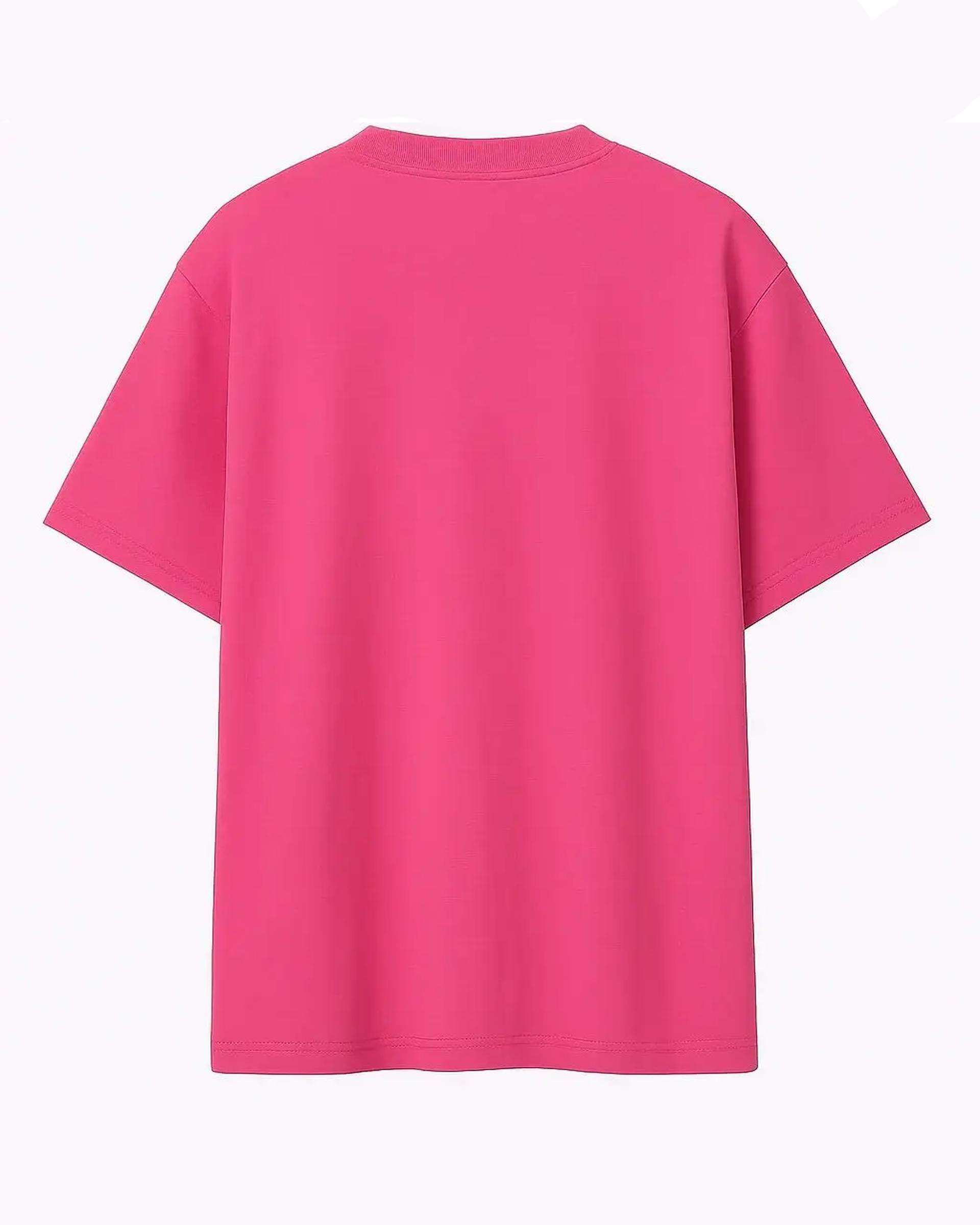 تی شرت مردانه بیسیک صورتی کد ۱۰۰۷۰۲