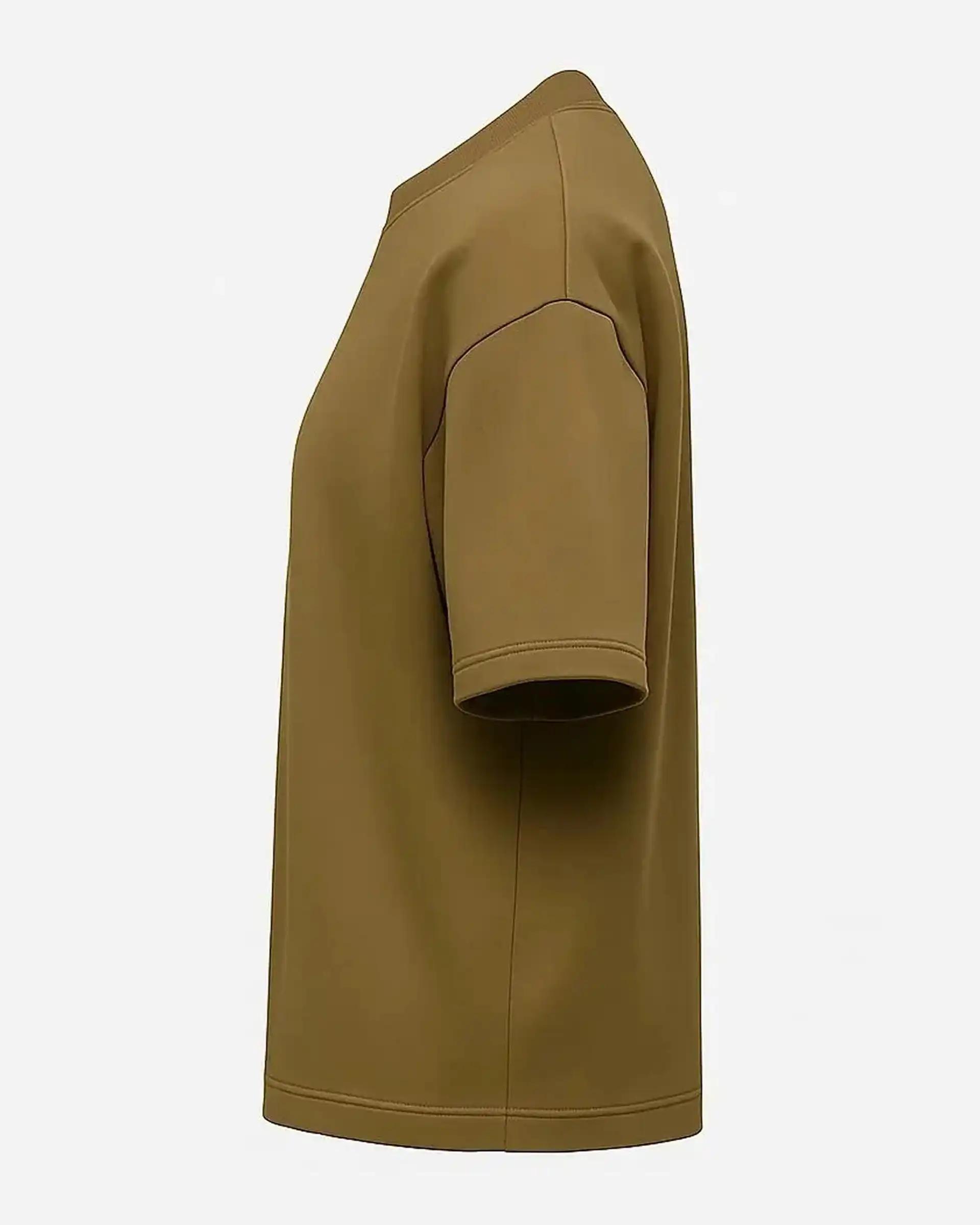 تی شرت مردانه بیسیک قهوه ای کد ۱۰۰۷۰۳