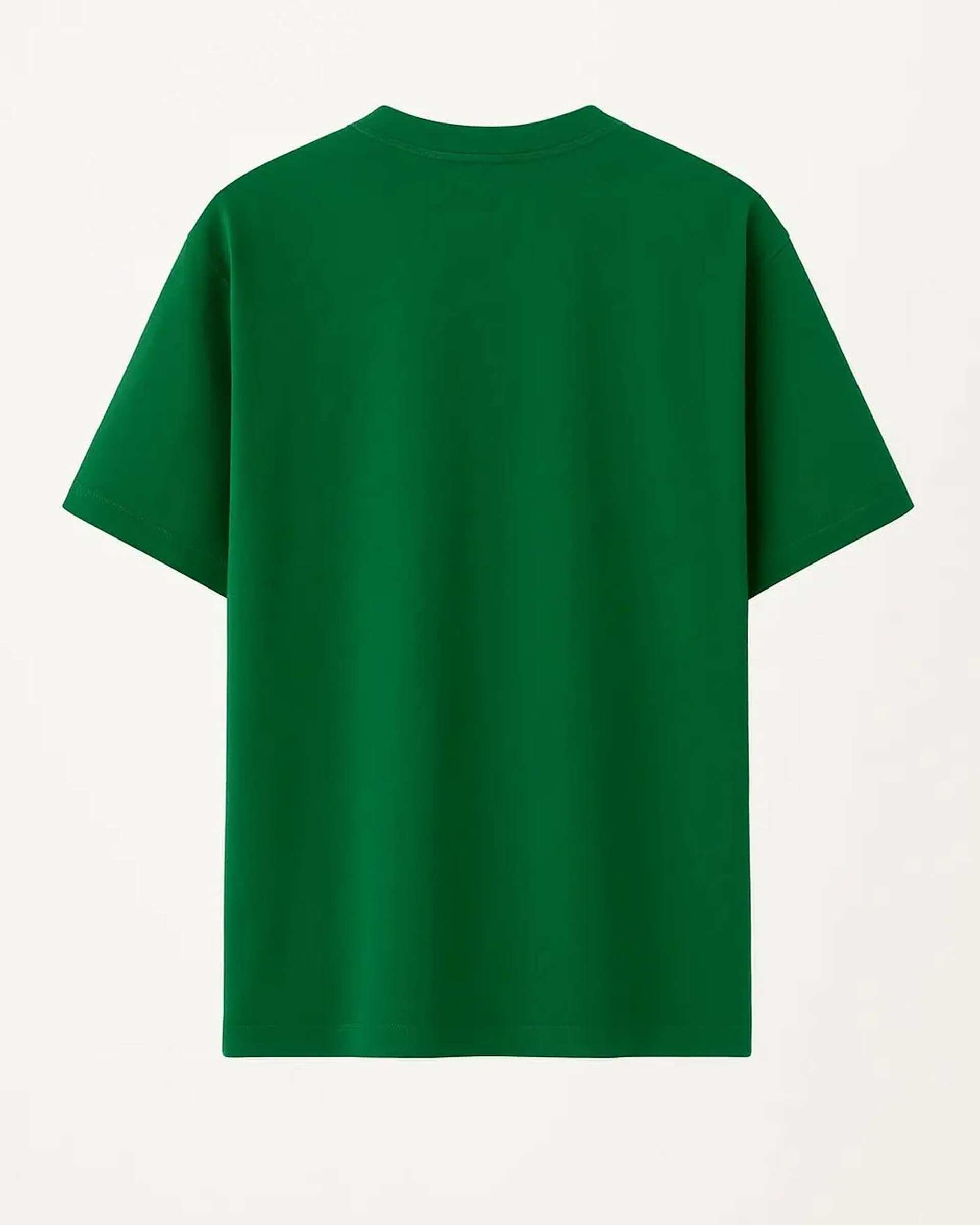 تی شرت مردانه بیسیک سبز کد ۱۰۰۷۰۵