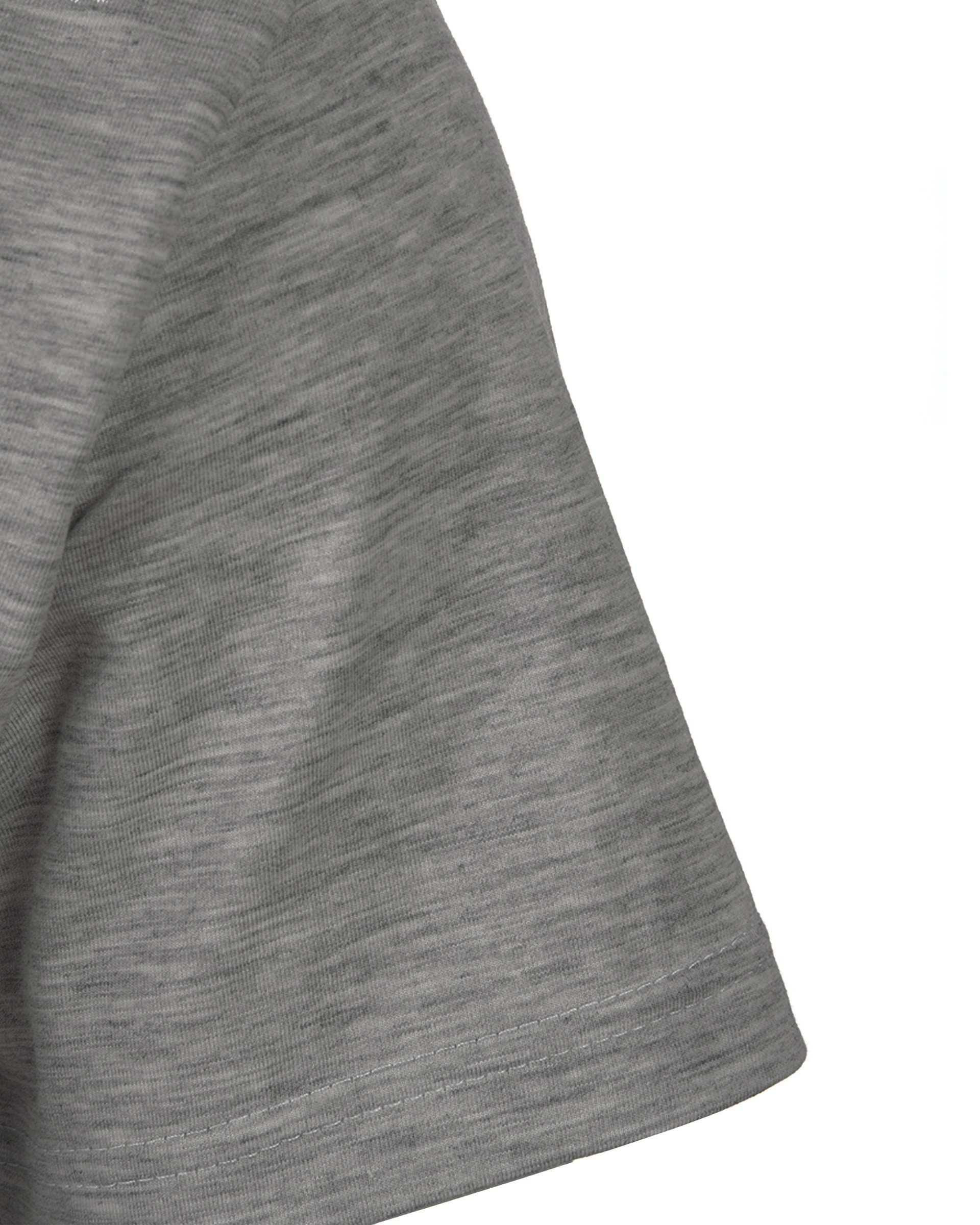 زیرپوش مردانه نخی آستین کوتاه طوسی تیره آلبی Albay کد 125