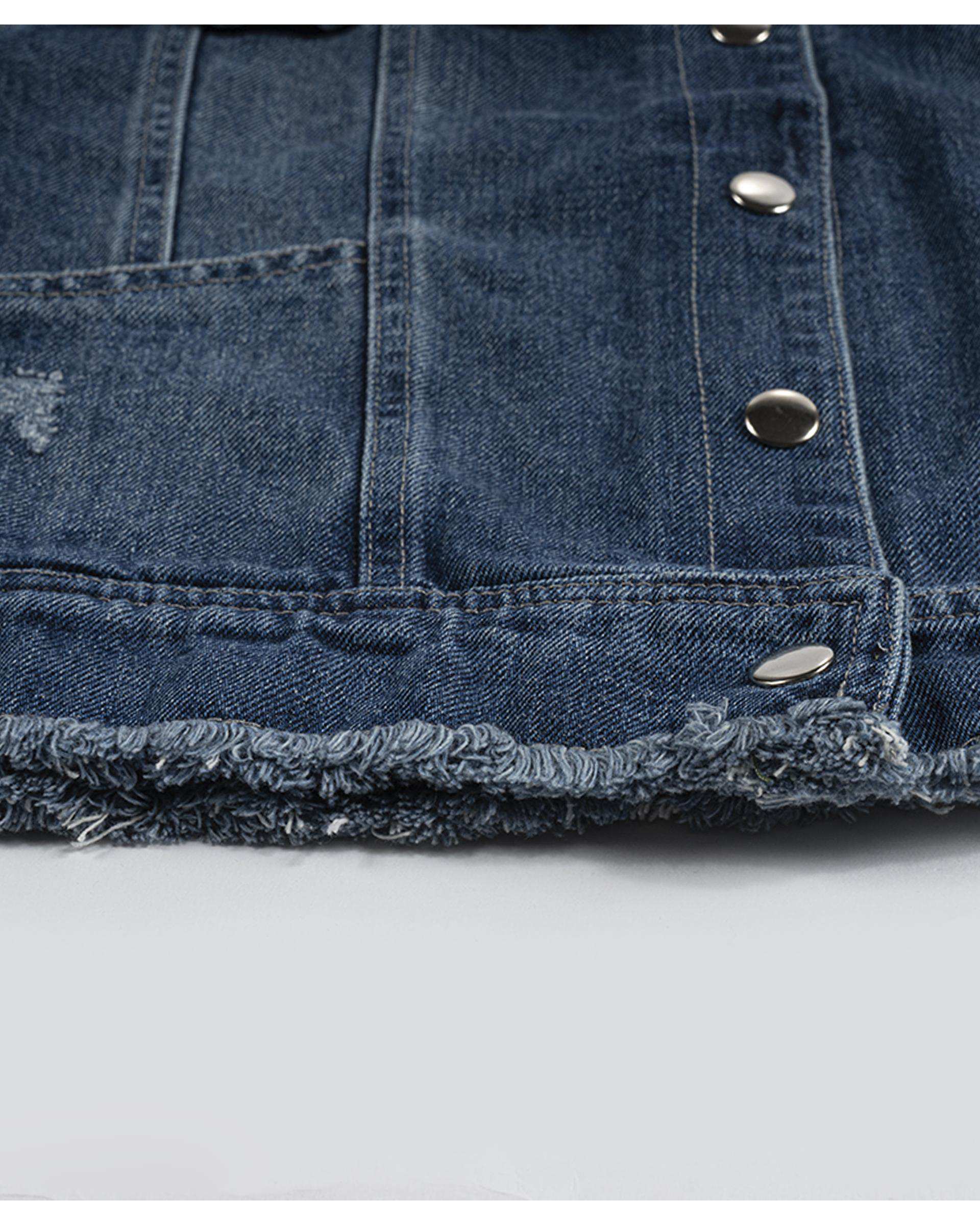 کت جین دخترانه آبی ملورینا Melorina کد 42101