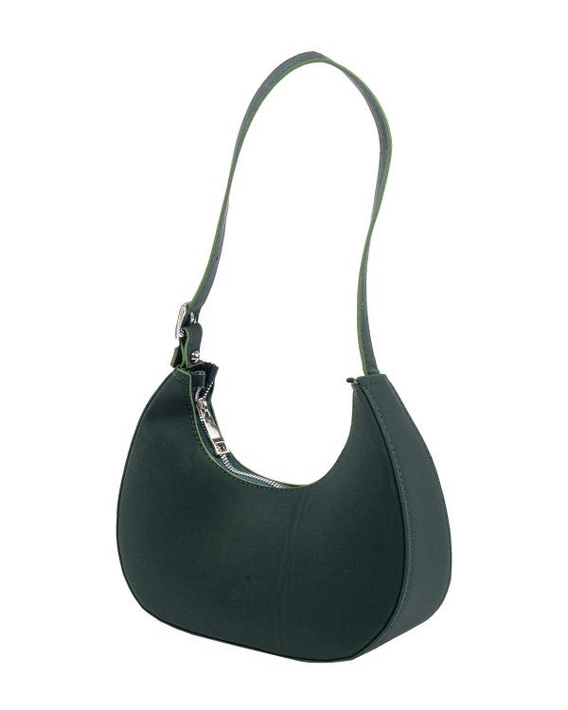 کیف دوشی زنانه سبز تیره بیسراک Bisrak مدل SL-110979