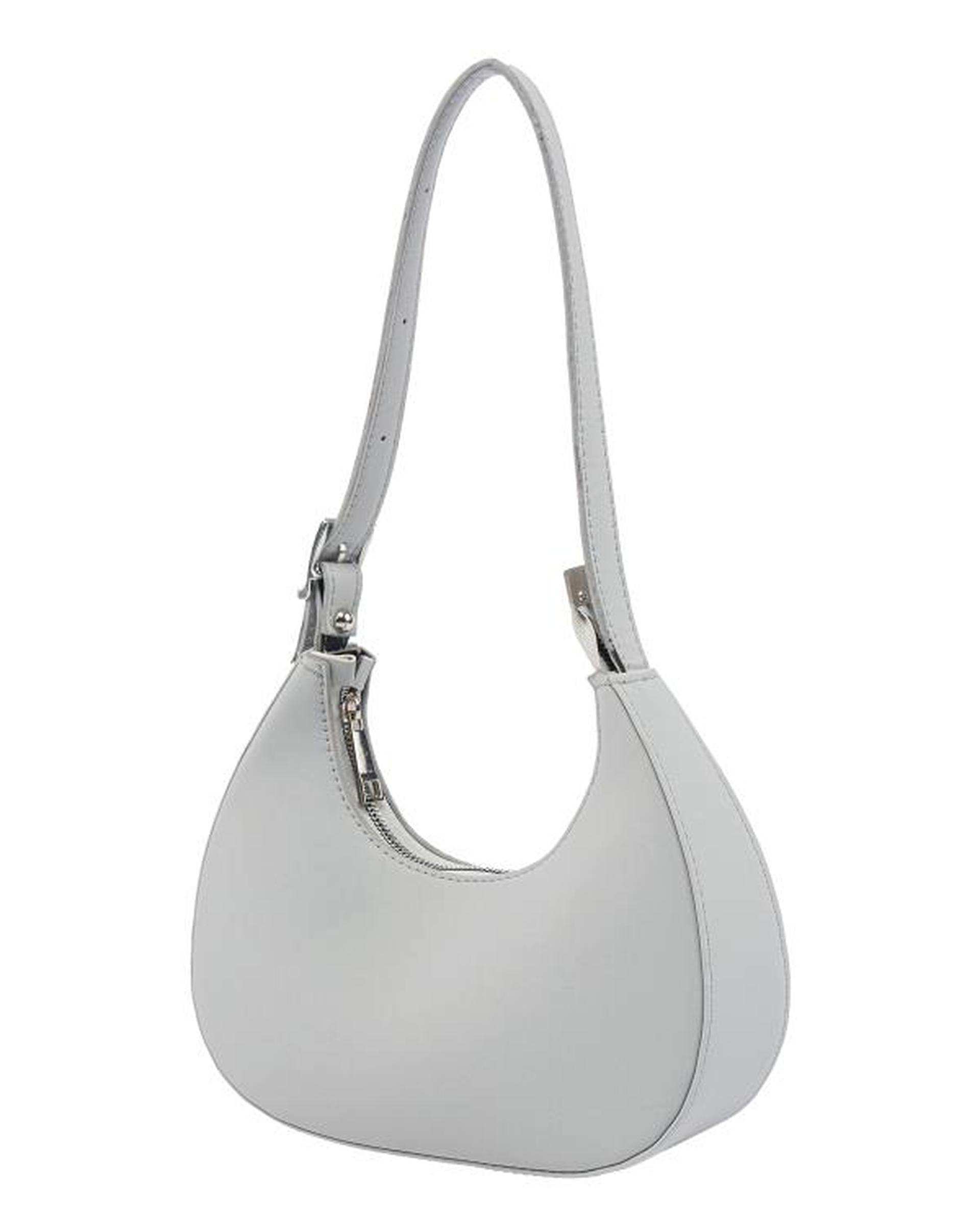 کیف دوشی زنانه طوسی بیسراک Bisrak مدل SL-110979