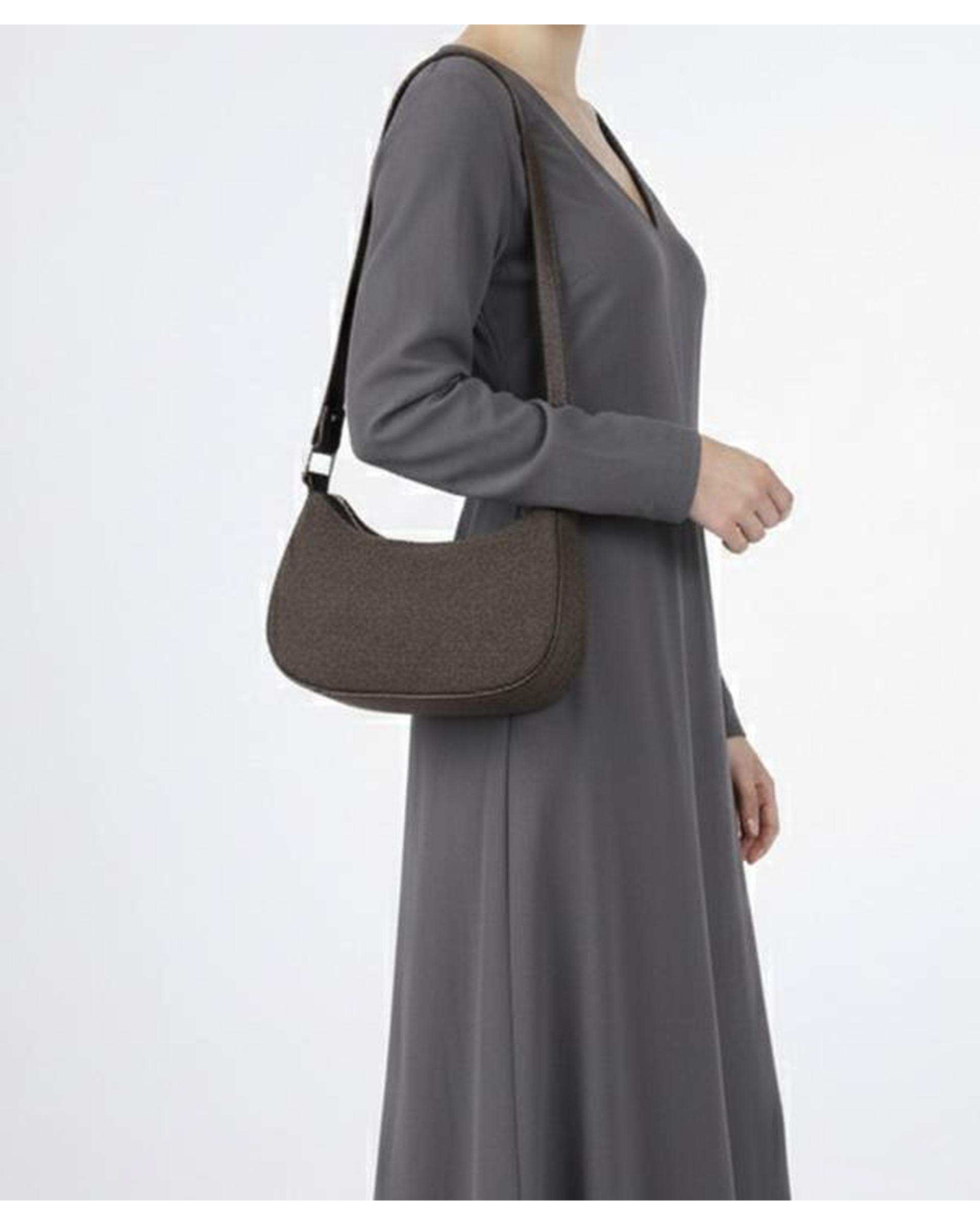 کیف دوشی زنانه قهوه ای بیسراک Bisrak مدل SL-1177039