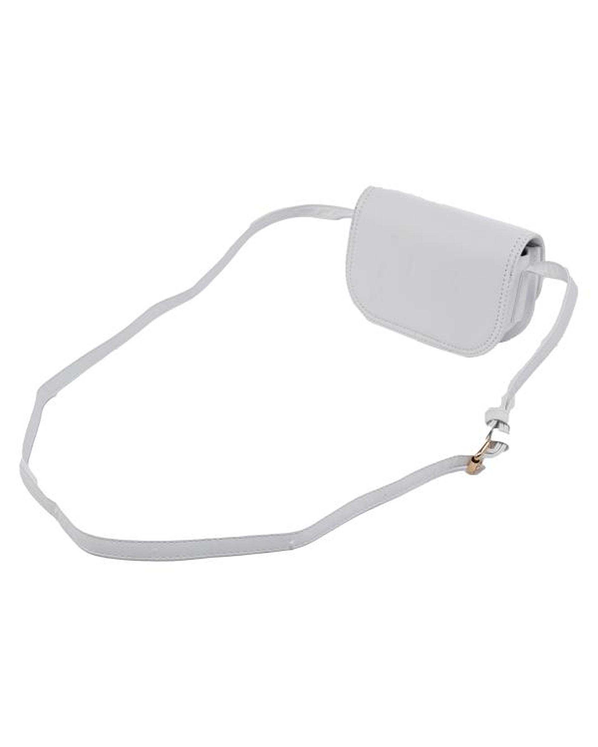 کیف دوشی زنانه سفید بیسراک Bisrak مدل SL-117295